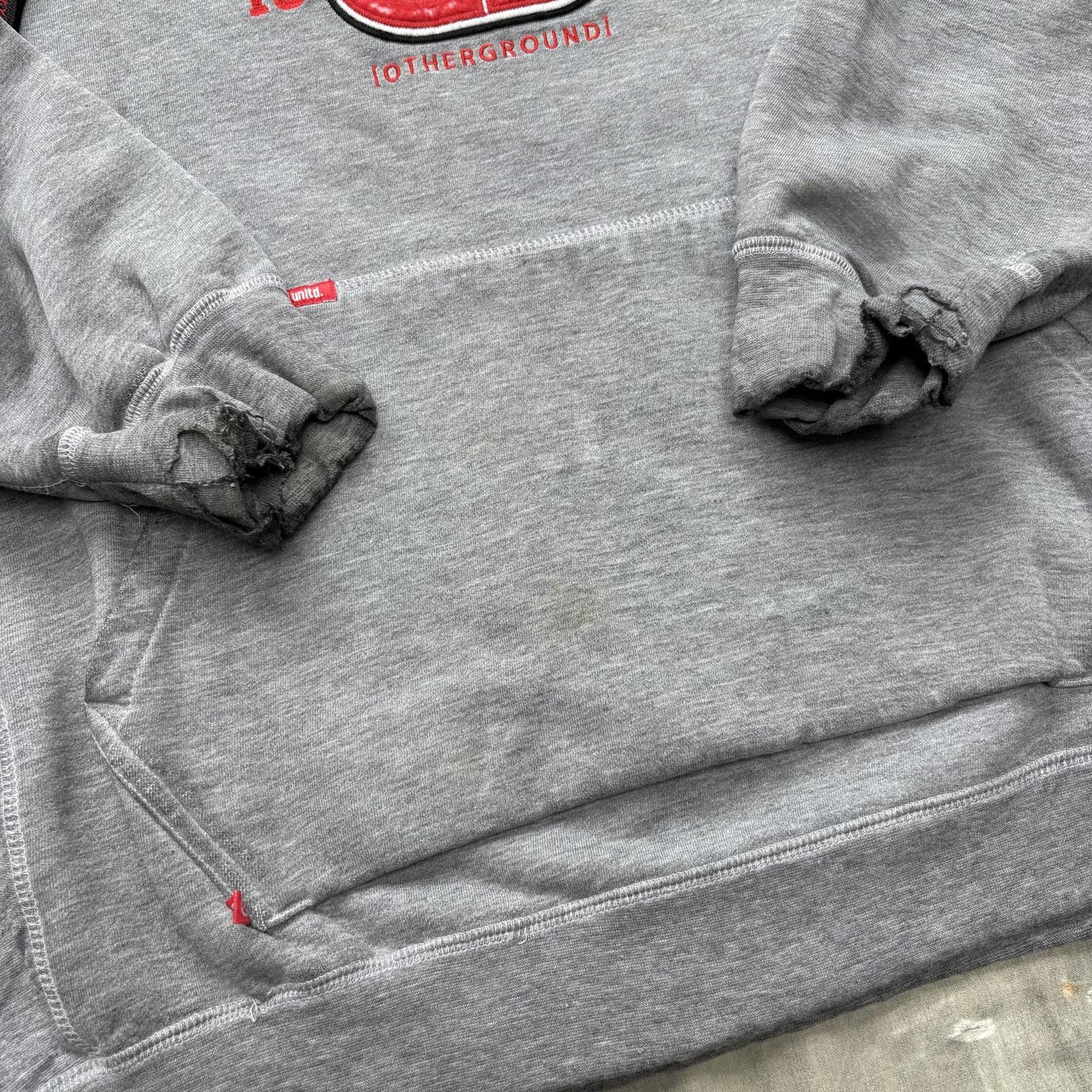 Ecko Unltd. Vintage Y2K Distressed Ecko Unltd. Grunge Heavyweight Hoodie Size US XL / EU 56 / 4 - 5 Thumbnail