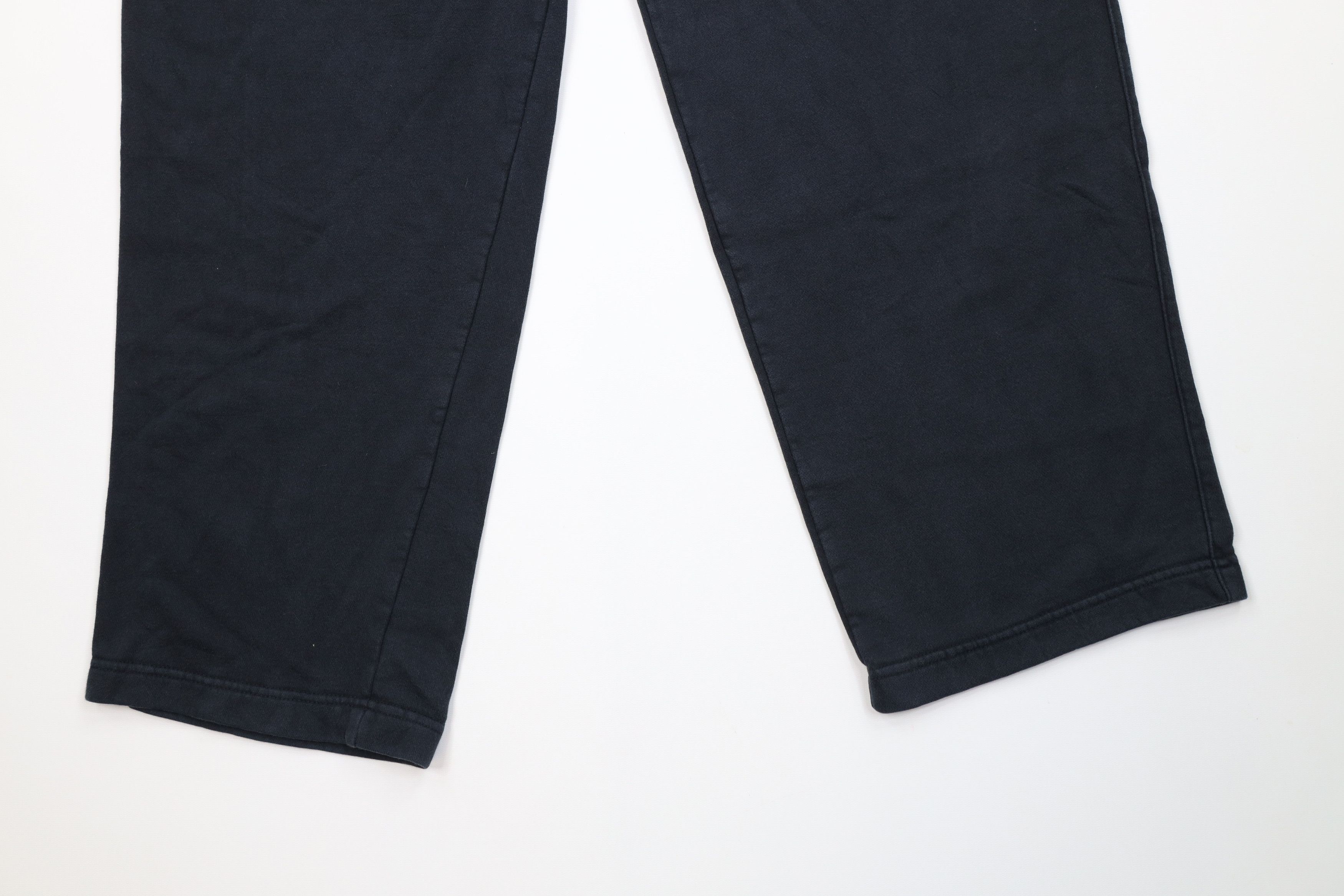 Nike Vintage Nike Scott Mini Swoosh Wide Leg Sweatpants Black Size US 40 / EU 56 - 4 Thumbnail