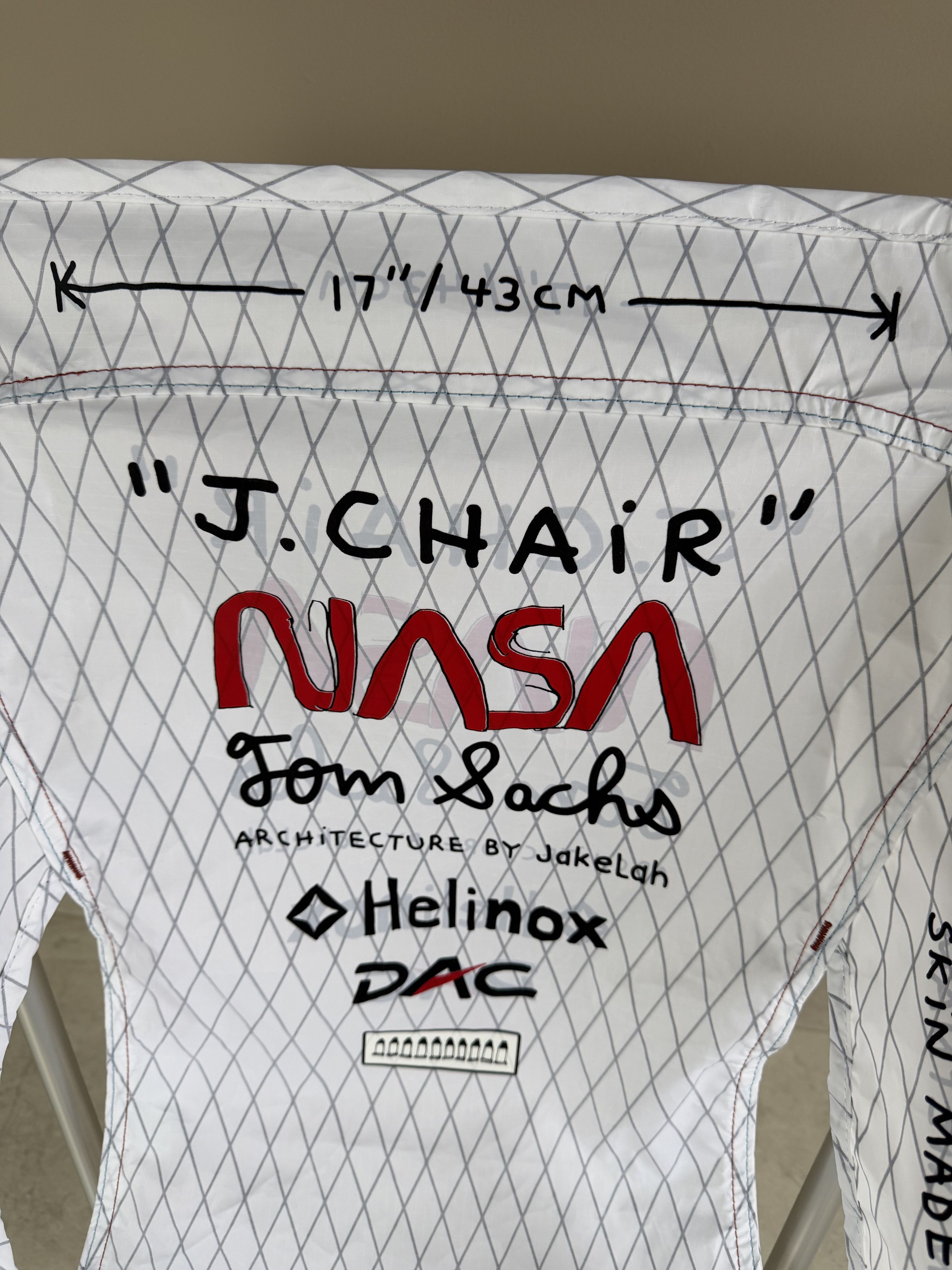 Tom Sachs Tom Sachs Helinox J. Chair in White Size ONE SIZE - 2 Thumbnail