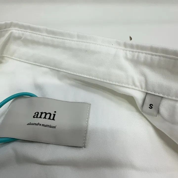 AMI AMIPARIS Short Sleeve Button-Up Shirt for Men -2507 Size US S / EU 44-46 / 1 - 2 Thumbnail