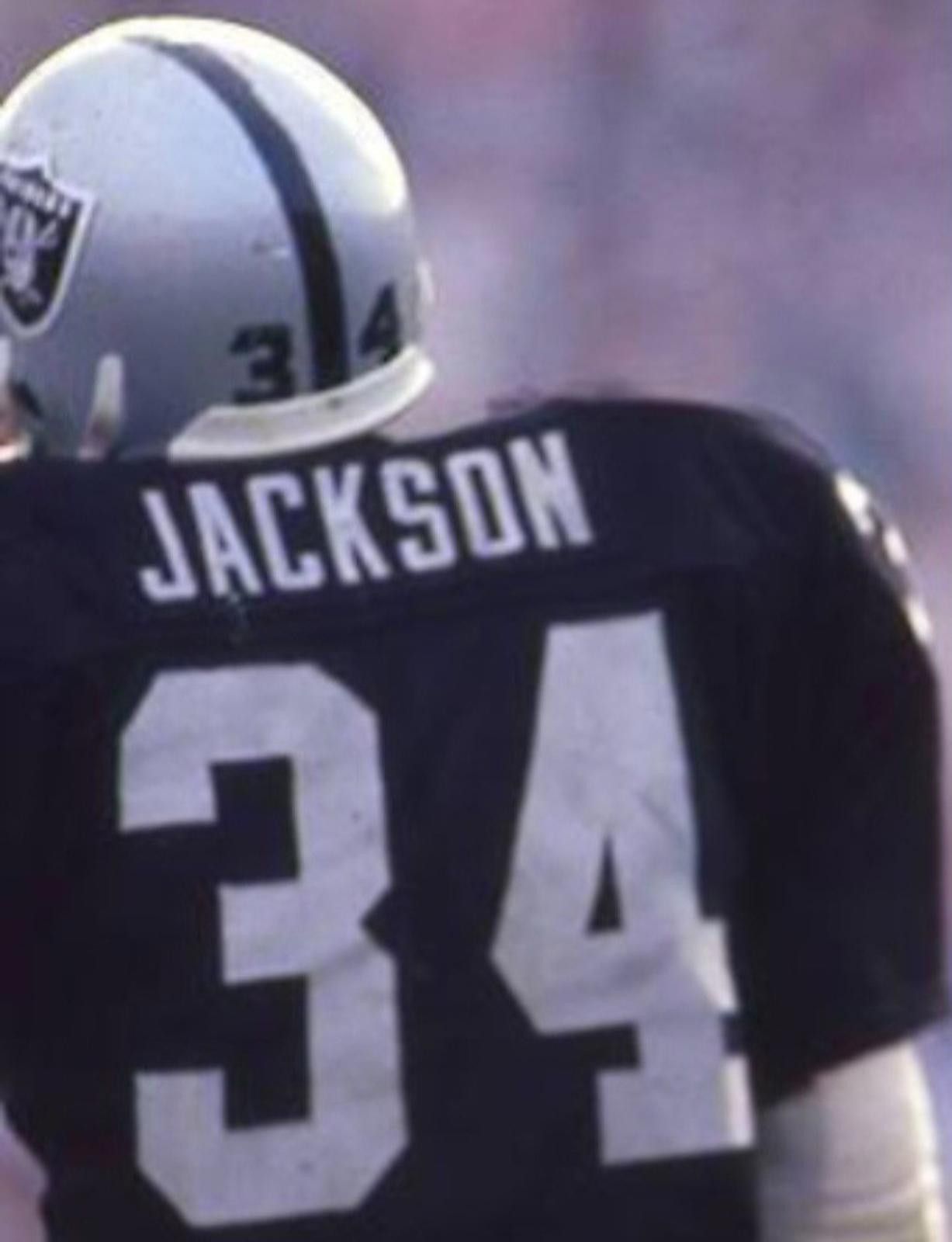Nike Bo Jackson (Nike)-(Raiders)-(Jersey)-(New Cond.)-(XL)-$110 Size ONE SIZE - 8 Thumbnail