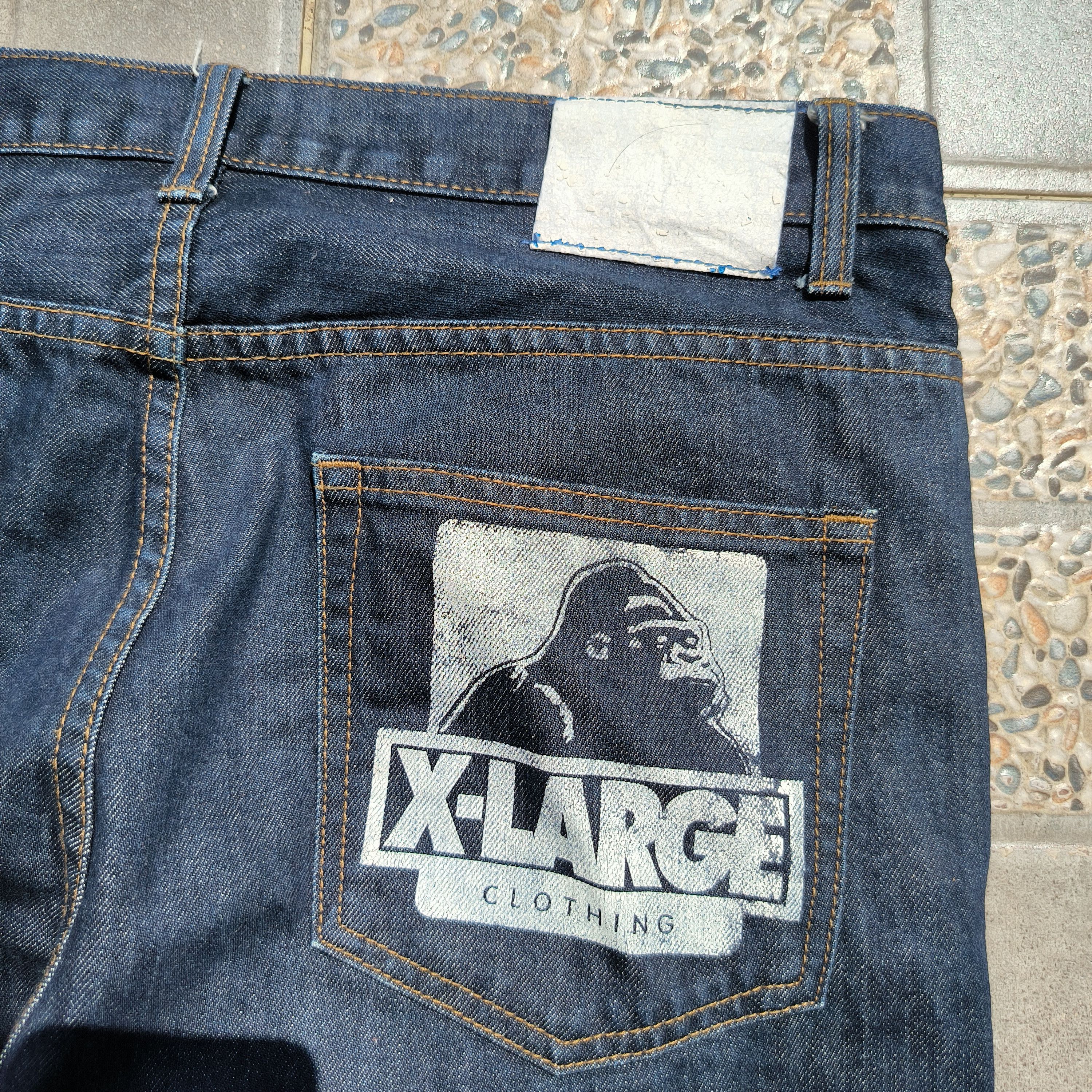 Xlarge XLARGE Selvedge Denim Jeans Iconic Logo Size US 34 / EU 50 - 8 Thumbnail