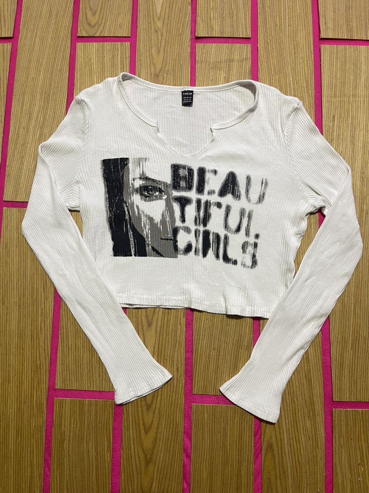 If Six Was Nine Y2K SHEIN crop top woment Size S / US 4 / IT 40 - 1 Thumbnail