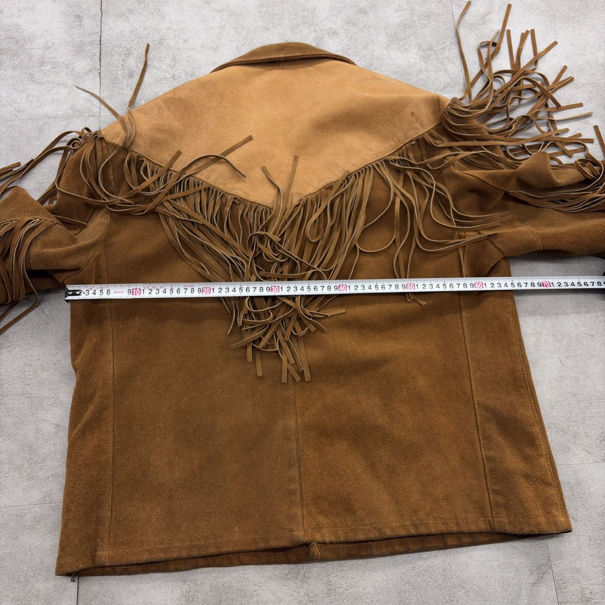 Schott Schott Western Suede Fringe Jacket Made in USA Size US XL / EU 56 / 4 - 14 Thumbnail