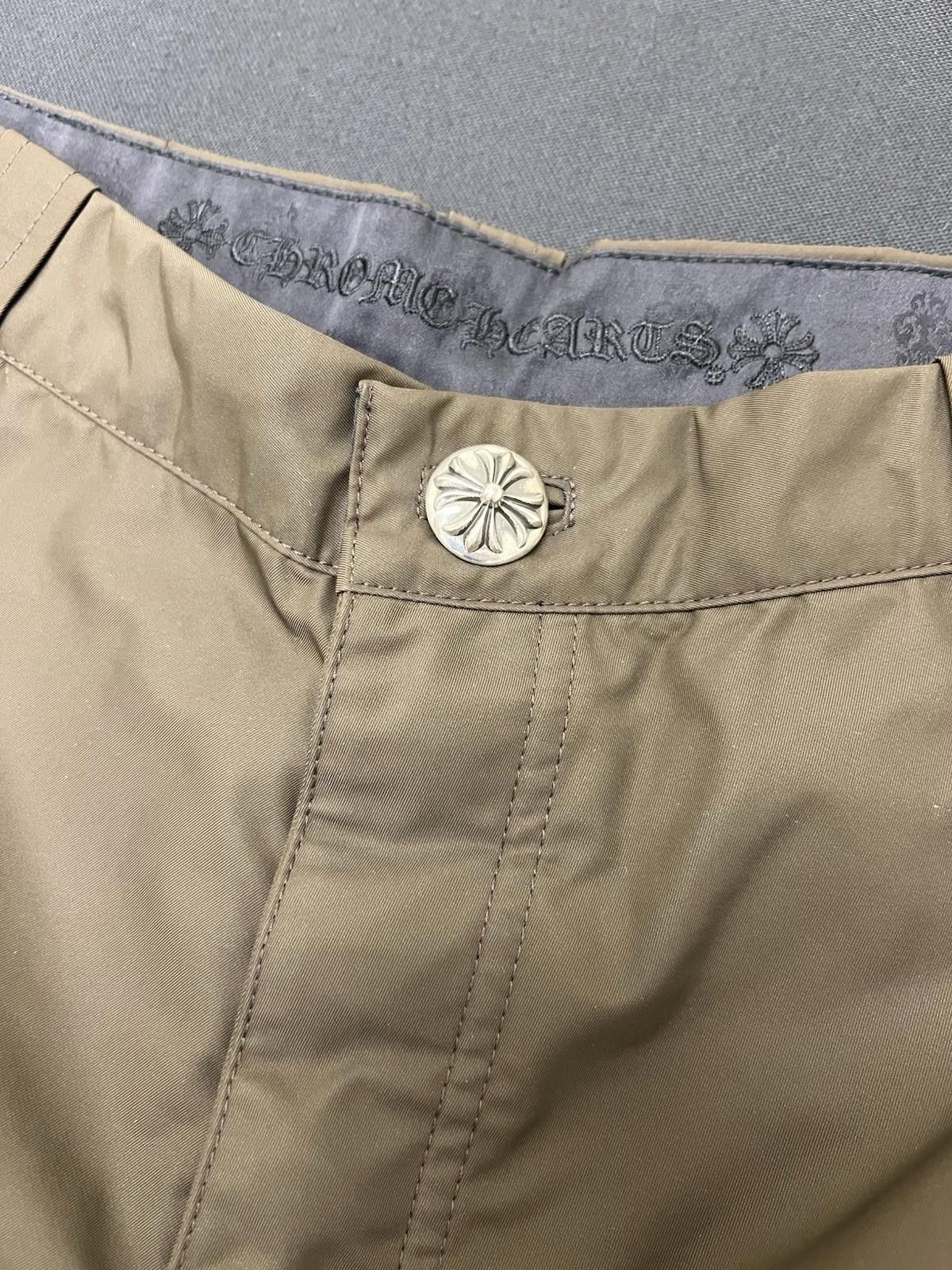 Chrome Hearts Chrome Hearts Nylon Leather Cross Patch Carpenter Shorts 36 Size US 36 / EU 52 - 3 Thumbnail