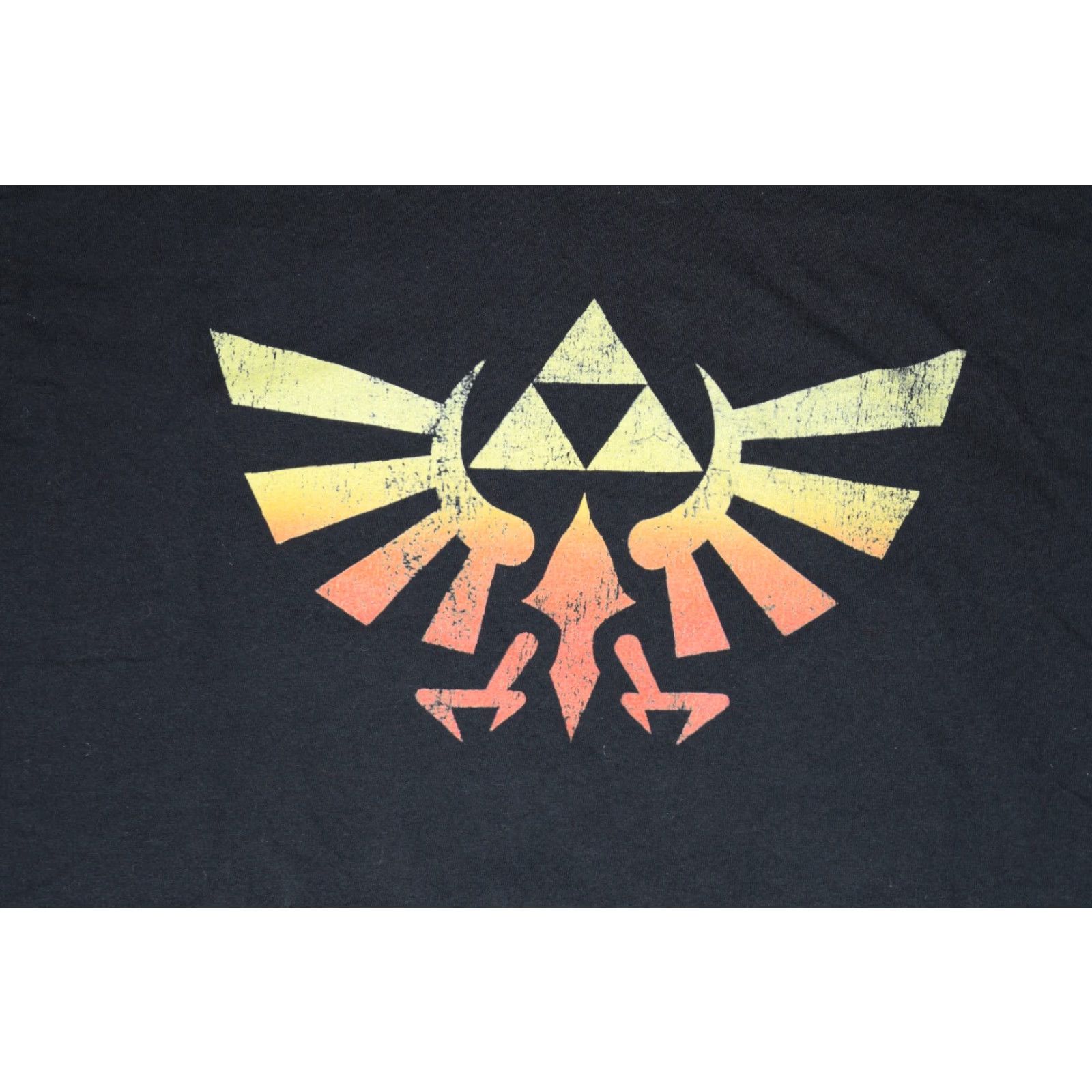 Nintendo Nintendo Legend of Zelda Skyward Sword Triforce Logo T-Shirt Mens M Black Officially Licensed 90s Retro Size US M / EU 48-50 / 2 - 2 Thumbnail