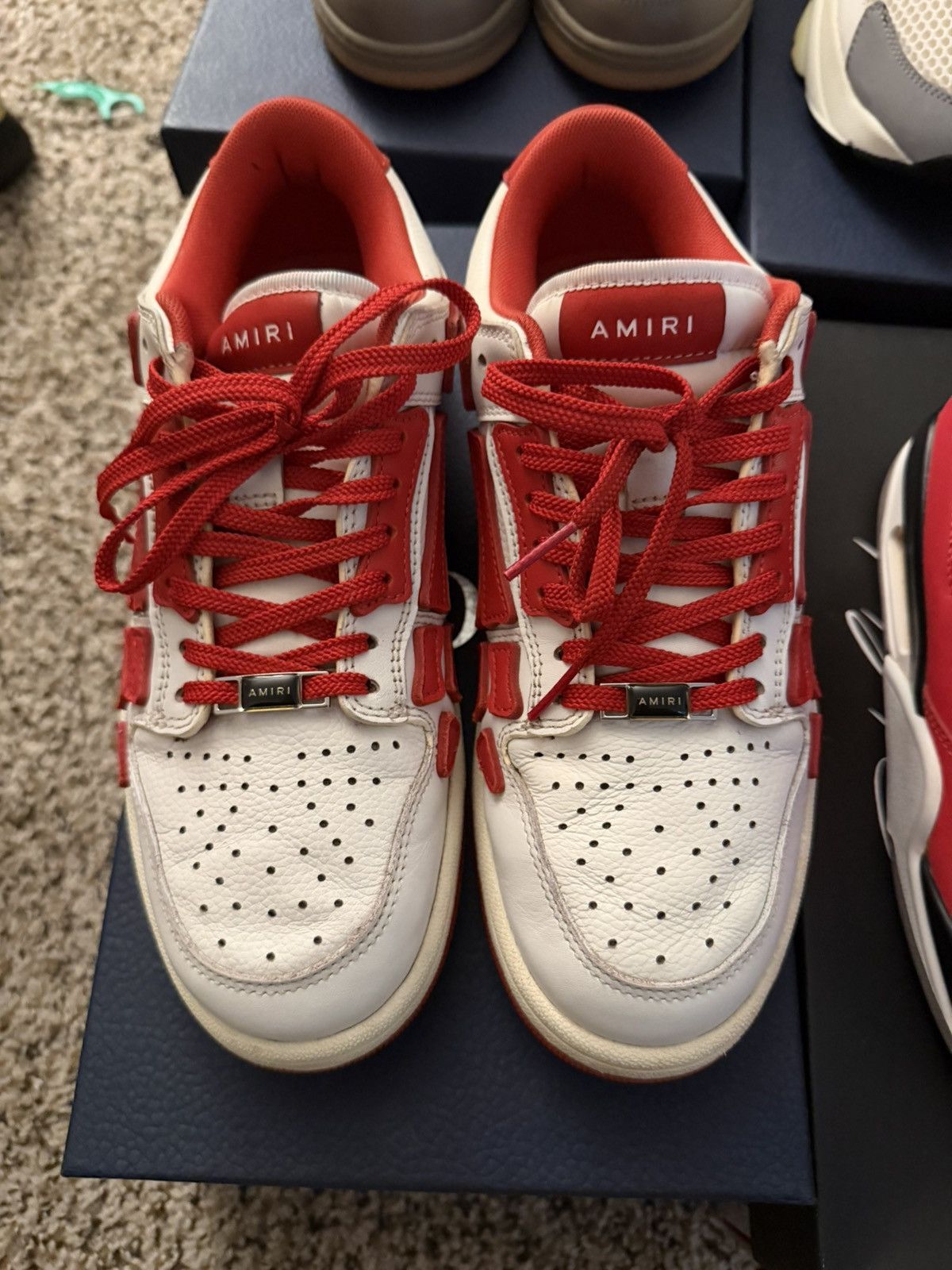 Amiri Amiri Low Top Skel Size US 8 / EU 41 - 1 Thumbnail