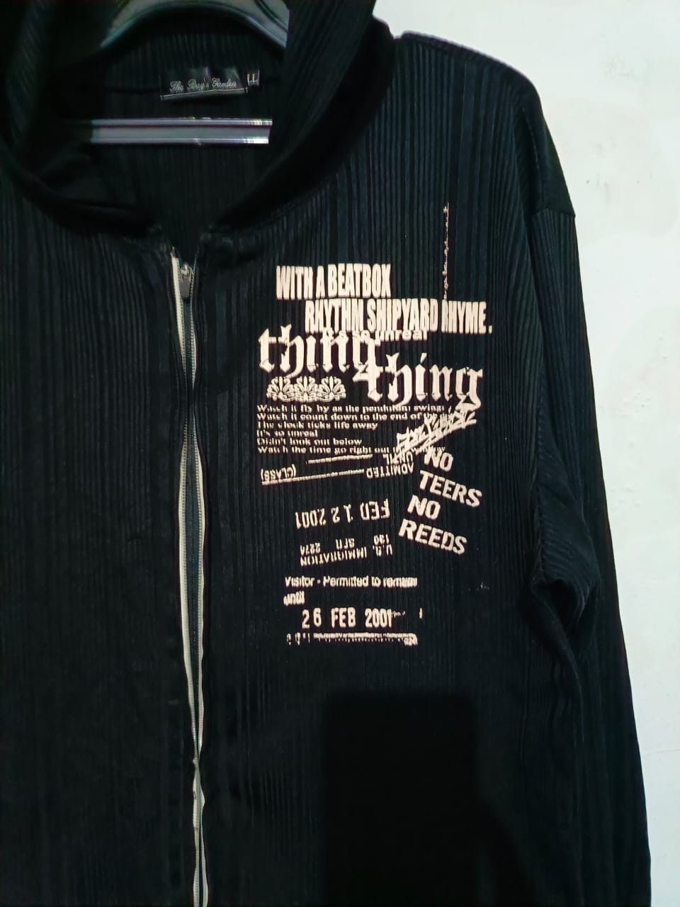 If Six Was Nine Theboysgarden -Ribbed trousers poem Hoodie ifsix LGB Style Size US L / EU 52-54 / 3 - 3 Thumbnail