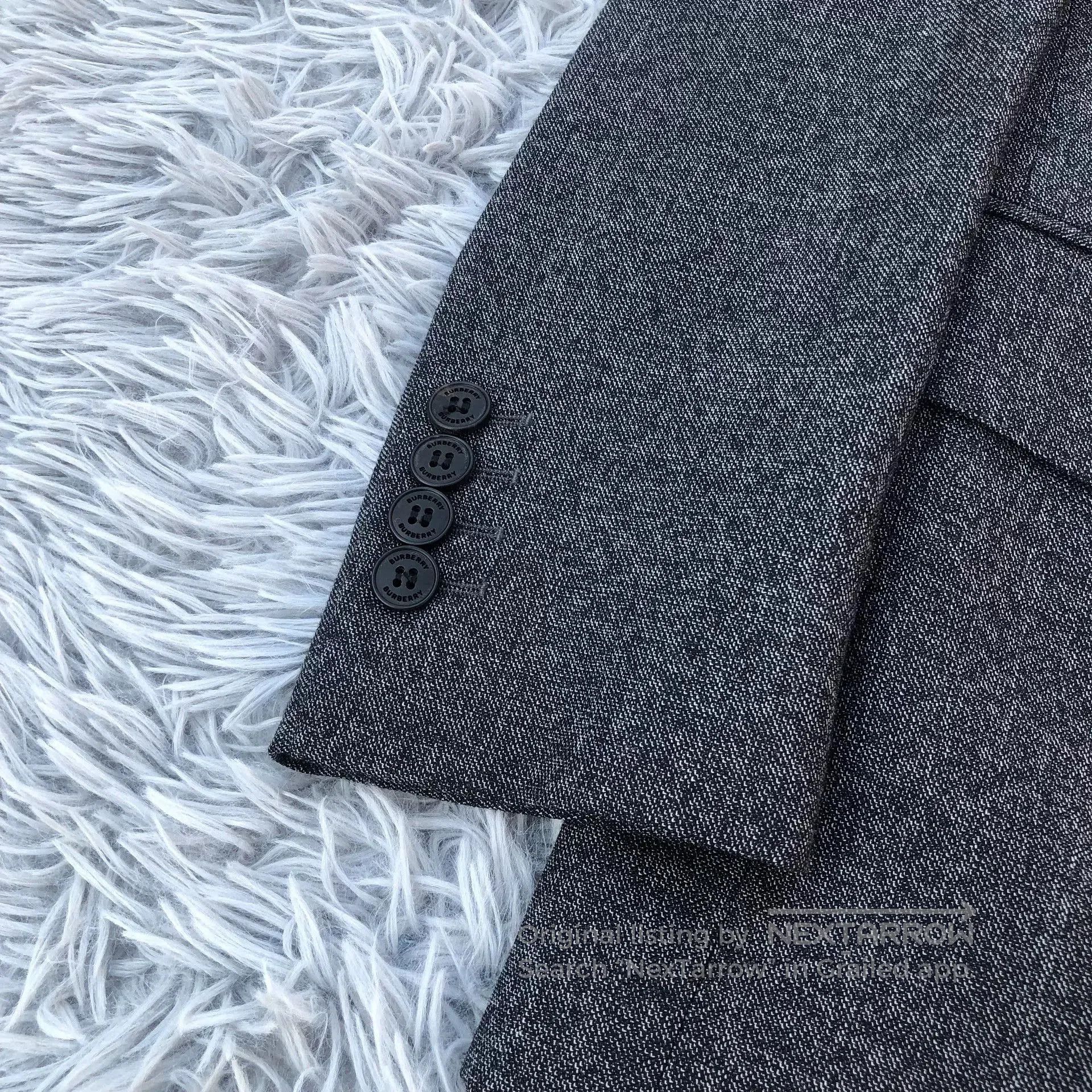 Burberry Burberry Herringbone Wool Suit Set. Size US S / EU 44-46 / 1 - 3 Thumbnail