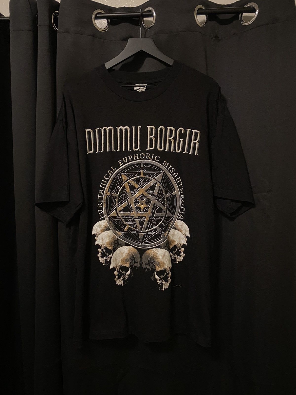 Band Tees × Vintage 2001 Dimmu Borgir Size US XL / EU 56 / 4 - 1 Thumbnail