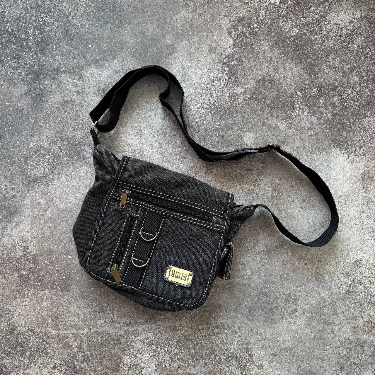 20471120 Diesel Style Avant Garde Washed Unisex Crossbody Bag Size ONE SIZE - 3 Thumbnail
