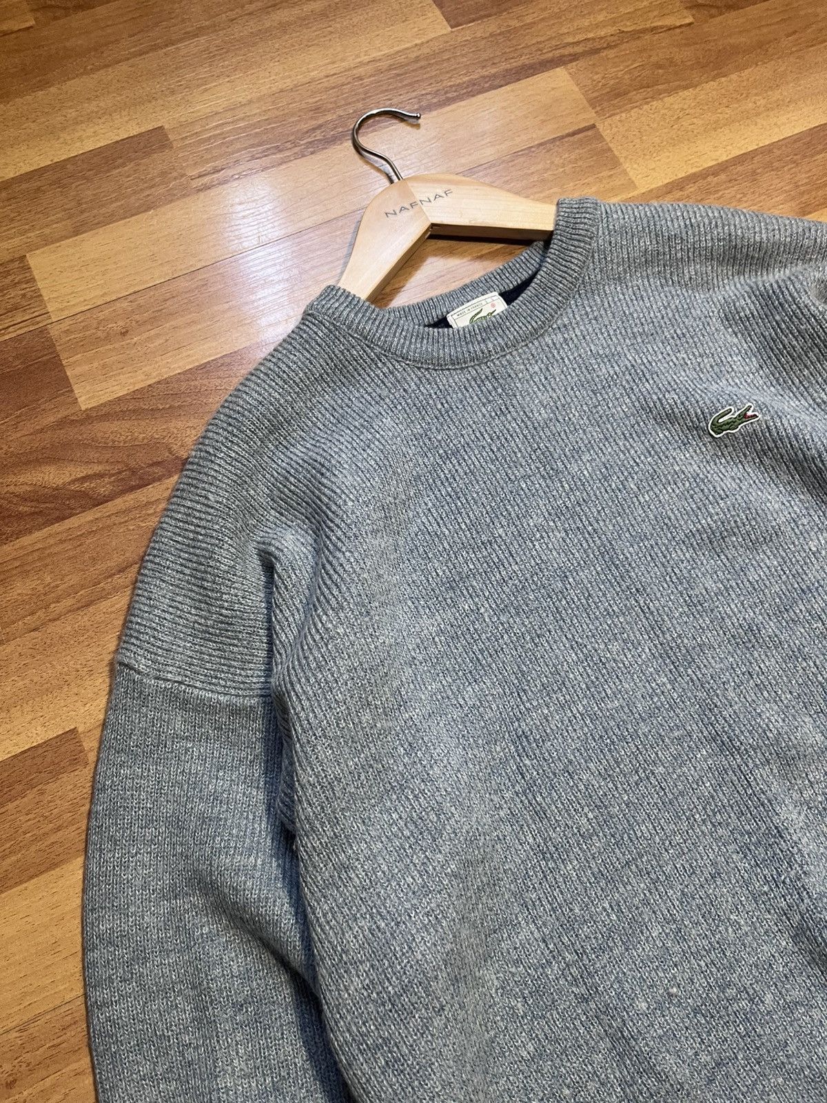 Lacoste Lacoste Vintage Wool Sweeter Size US L / EU 52-54 / 3 - 3 Thumbnail