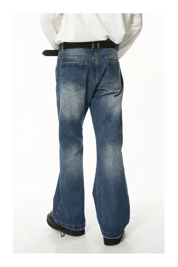 Japanese Brand VIBE Slim fit vintage worn white denim trousers Size US 32 / EU 48 - 3 Thumbnail