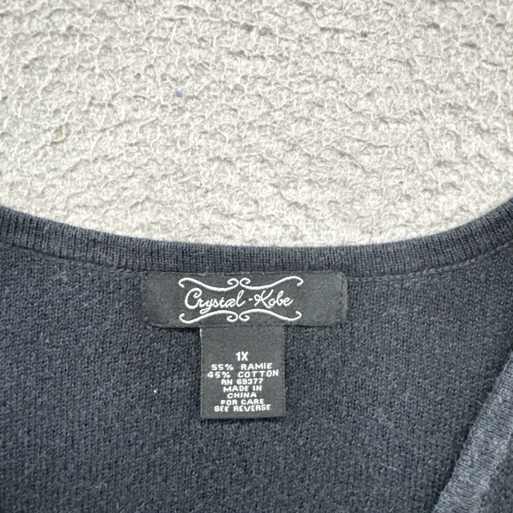 Vintage Crystal Kobe Christmas Sweater Vest XS?1X Shirt? Size XL / US 12-14 / IT 48-50 - 2 Thumbnail