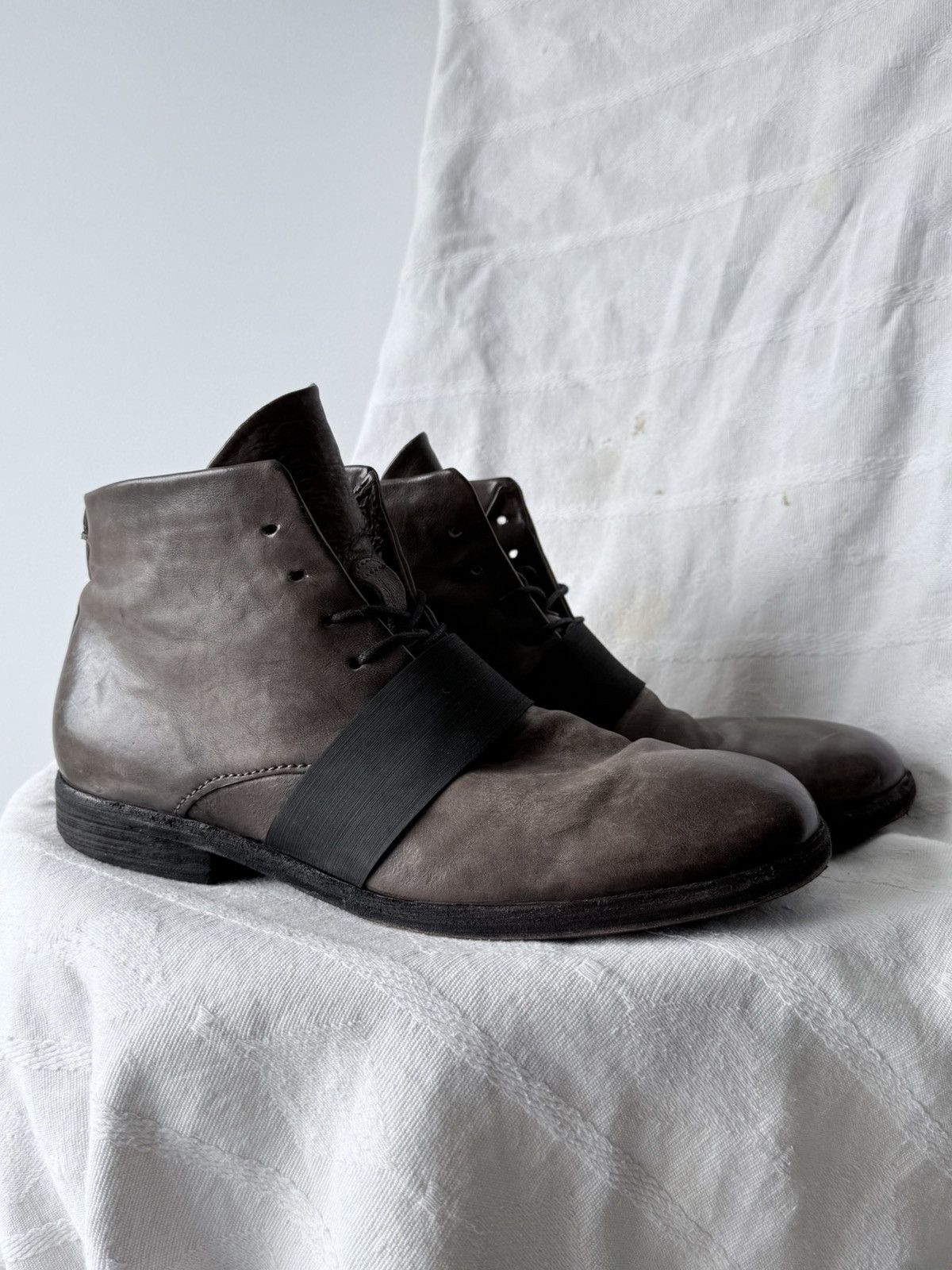 A.S.98 A.S. 98 Guidi Style Italian Avant Garde Leather Boots Size US 8.5 / EU 41-42 - 4 Thumbnail