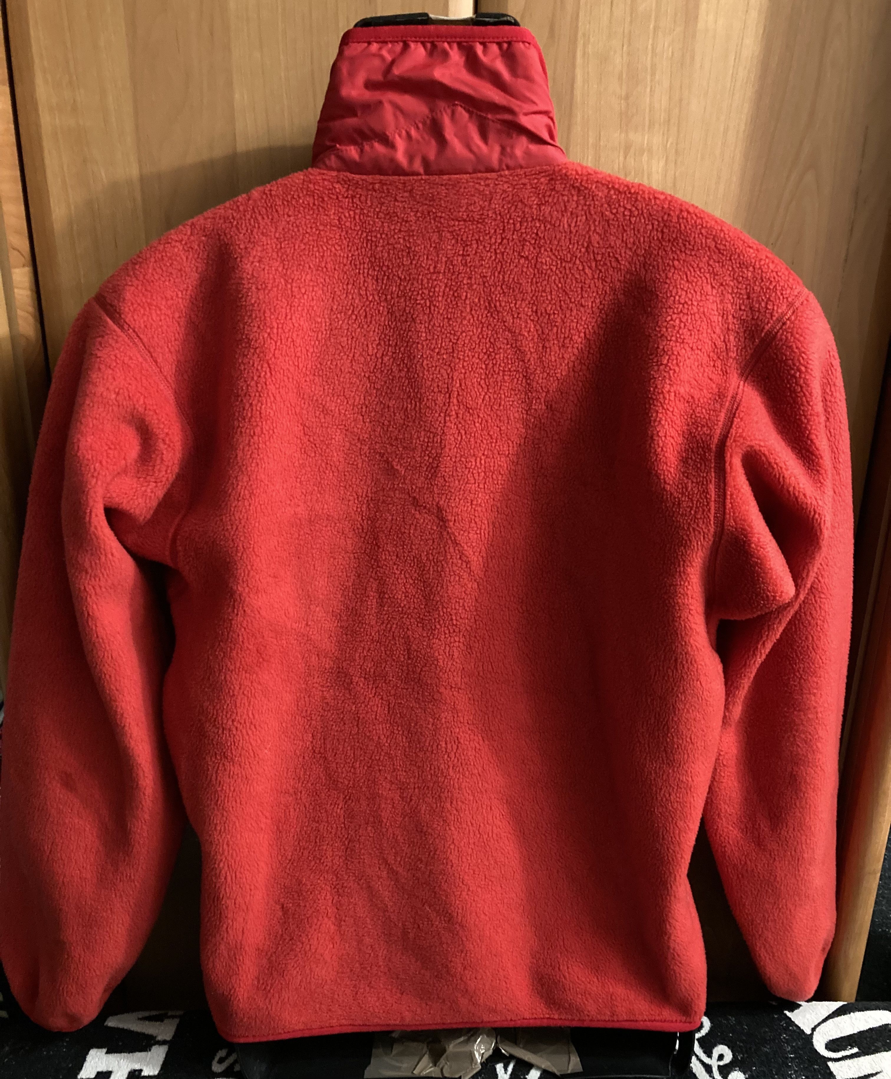 Patagonia × Vintage Vintage 90s small red Patagonia fleece full zip jacket. Size US S / EU 44-46 / 1 - 2 Thumbnail