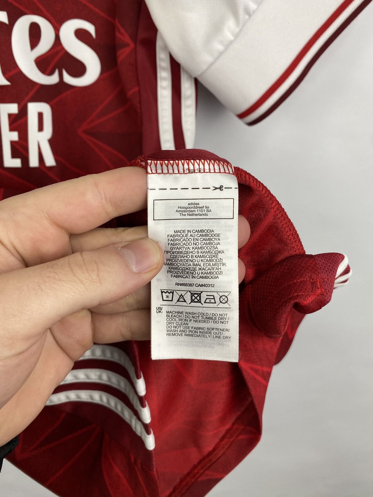 Nike 🏴󠁧󠁢󠁥󠁮󠁧󠁿 Nike Arsenal 2019 Jersey Soccer Football Shirt Rare Retro Size US S / EU 44-46 / 1 - 8 Thumbnail