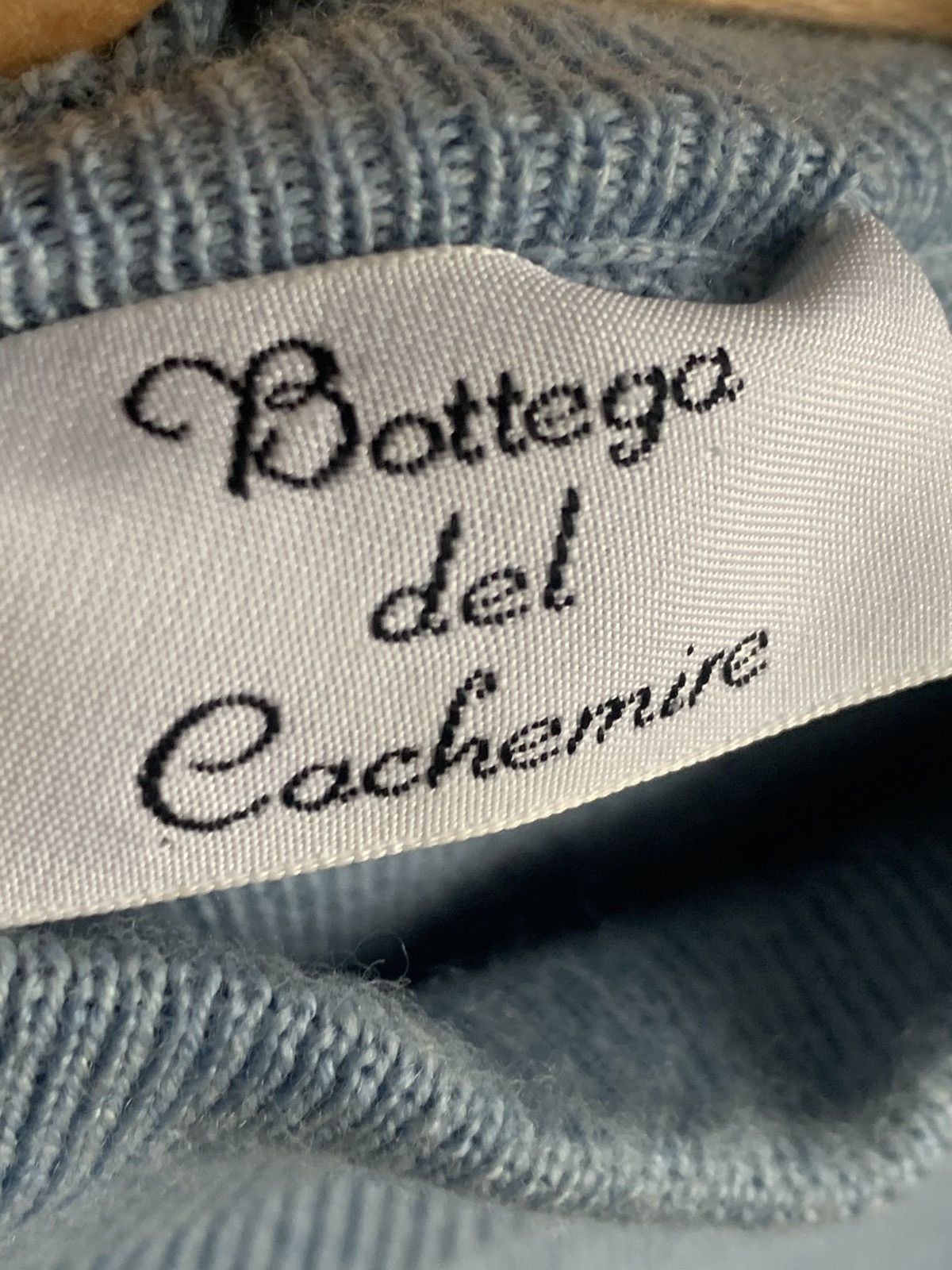 Other Luxury Bottega del Cachemire Merino Wool Turtleneck Sweater Size US L / EU 52-54 / 3 - 4 Thumbnail