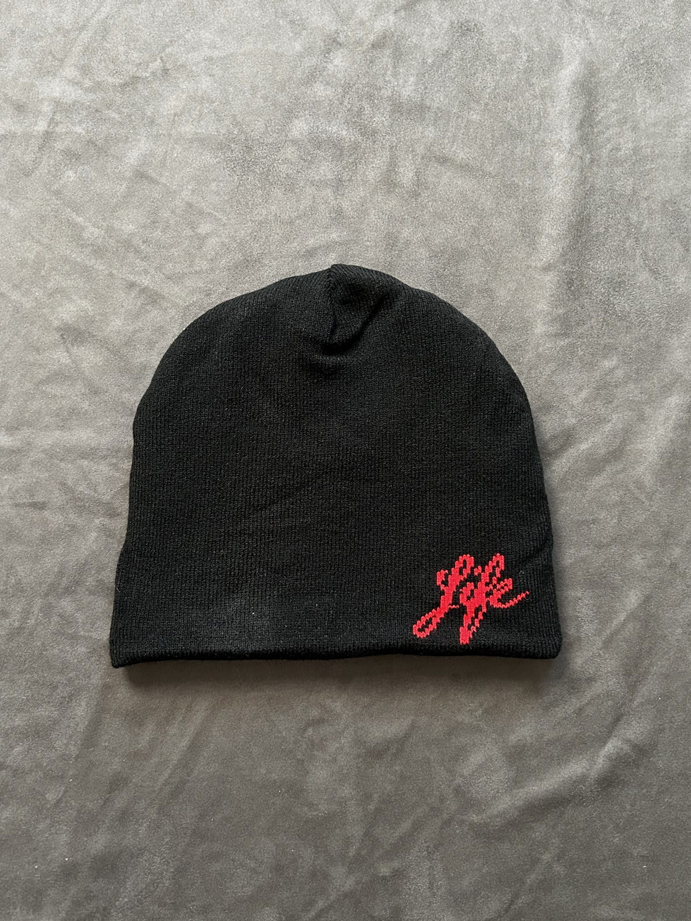 Japanese Brand Rare Laropa No Cuff Knit Reversible Beanie Hat Black OS Size ONE SIZE - 5 Thumbnail