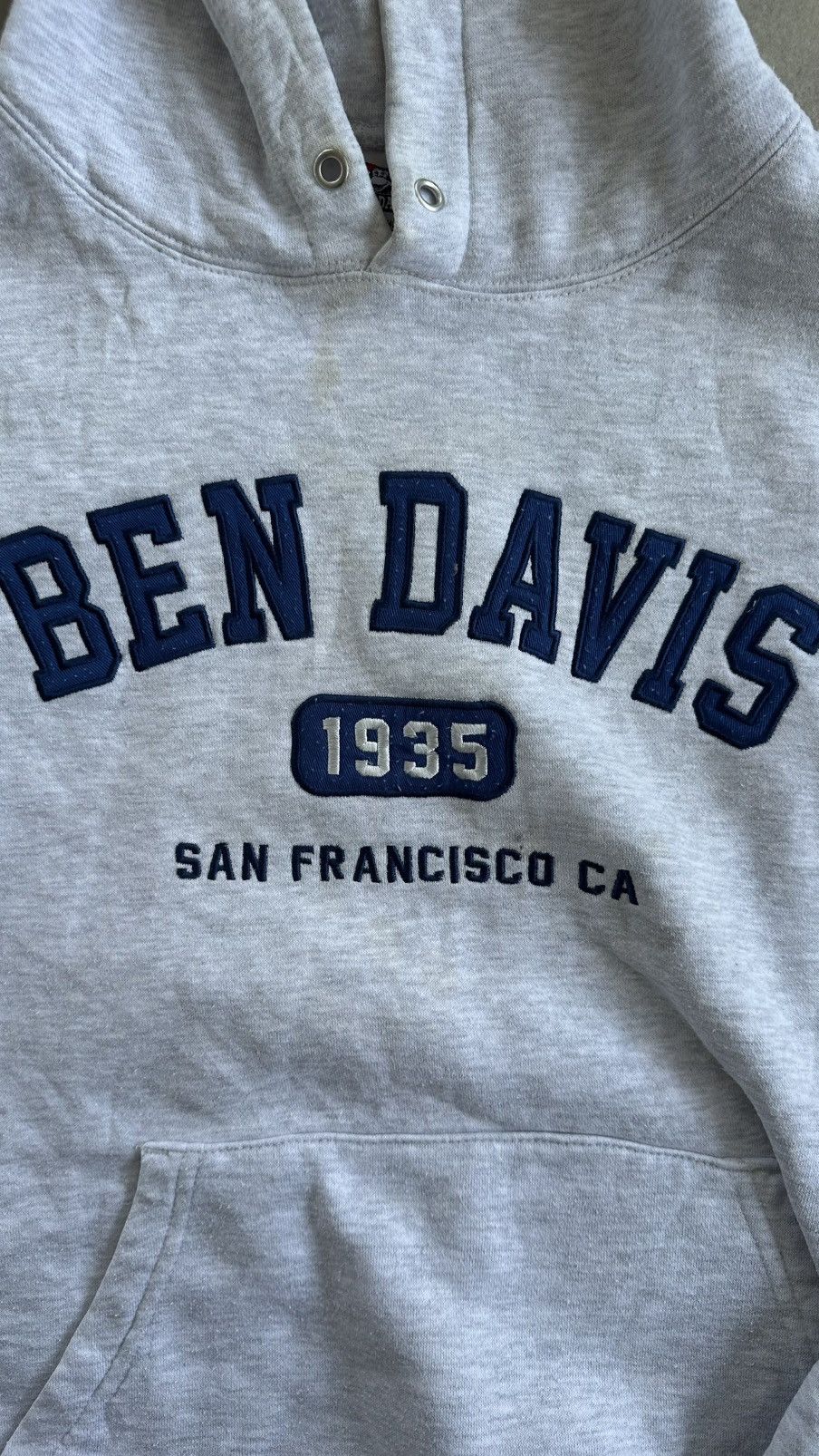 Ben Davis BEN DAVIS SPELLOUT HEAVY HOODIE Size US L / EU 52-54 / 3 - 2 Thumbnail