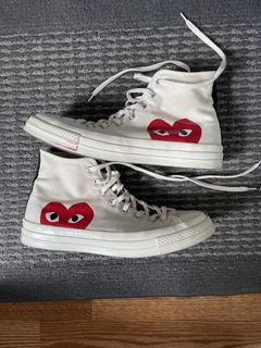 Converse cdg clearance argent