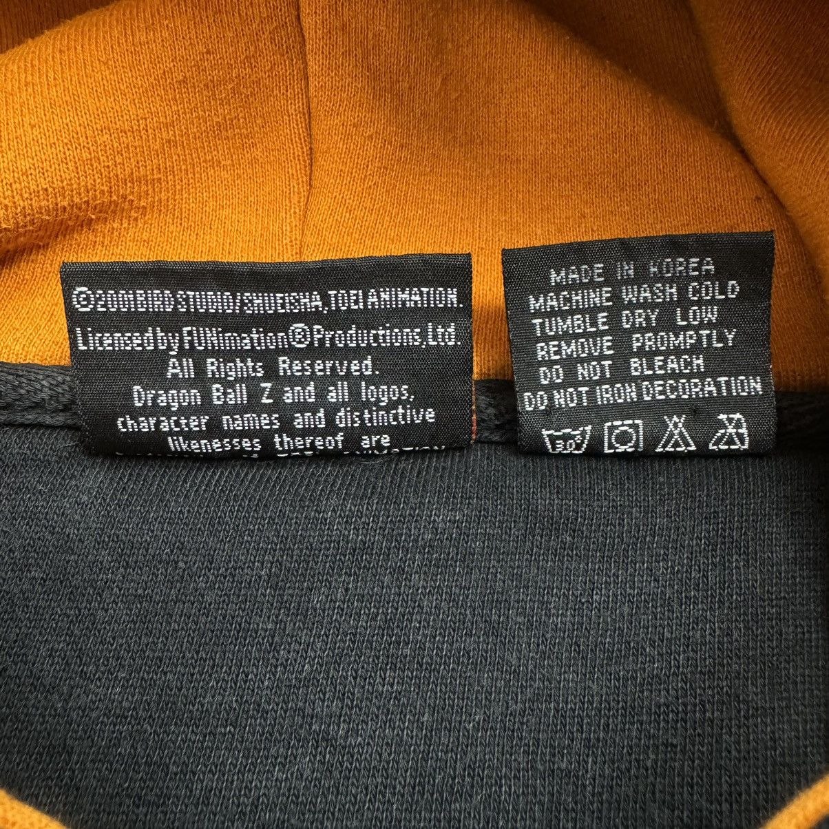 Anime Rare Dragonball Z Goku 2001 Vintage Sunfaded Hoodie Anorak Size US L / EU 52-54 / 3 - 13 Thumbnail