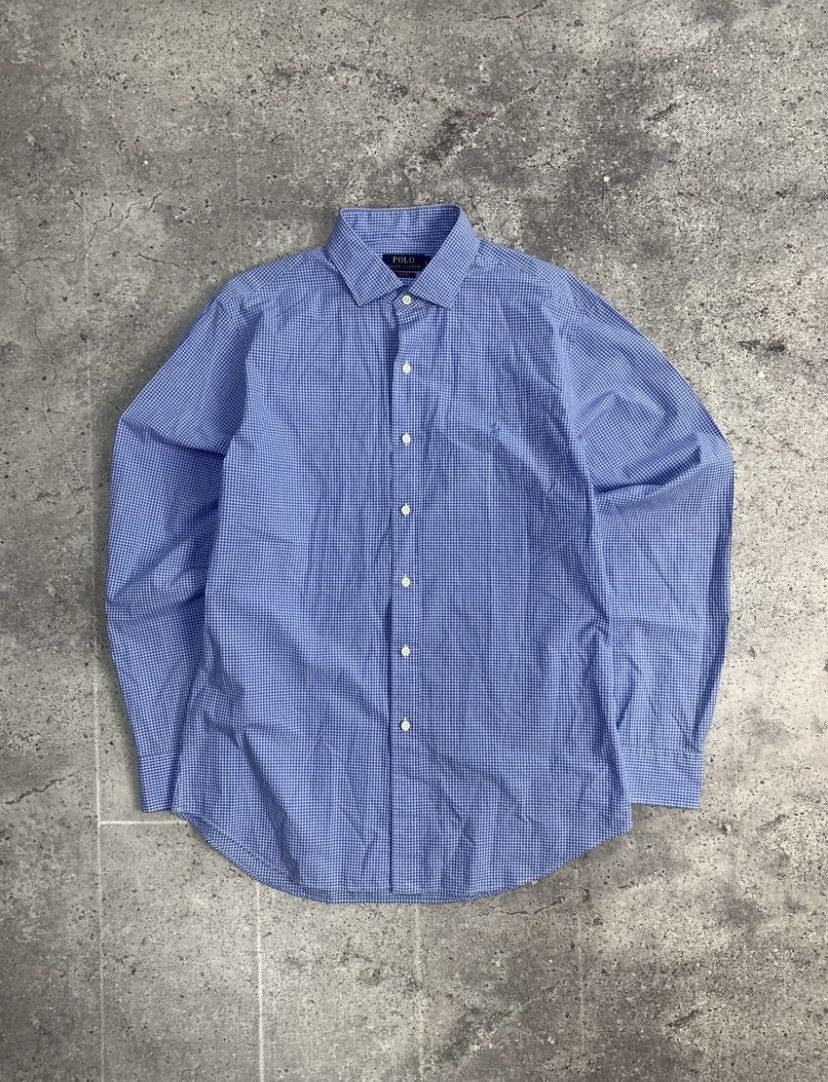 Polo Ralph Lauren Polo Ralph Lauren Shirt Vintage Size US L / EU 52-54 / 3 - 3 Thumbnail