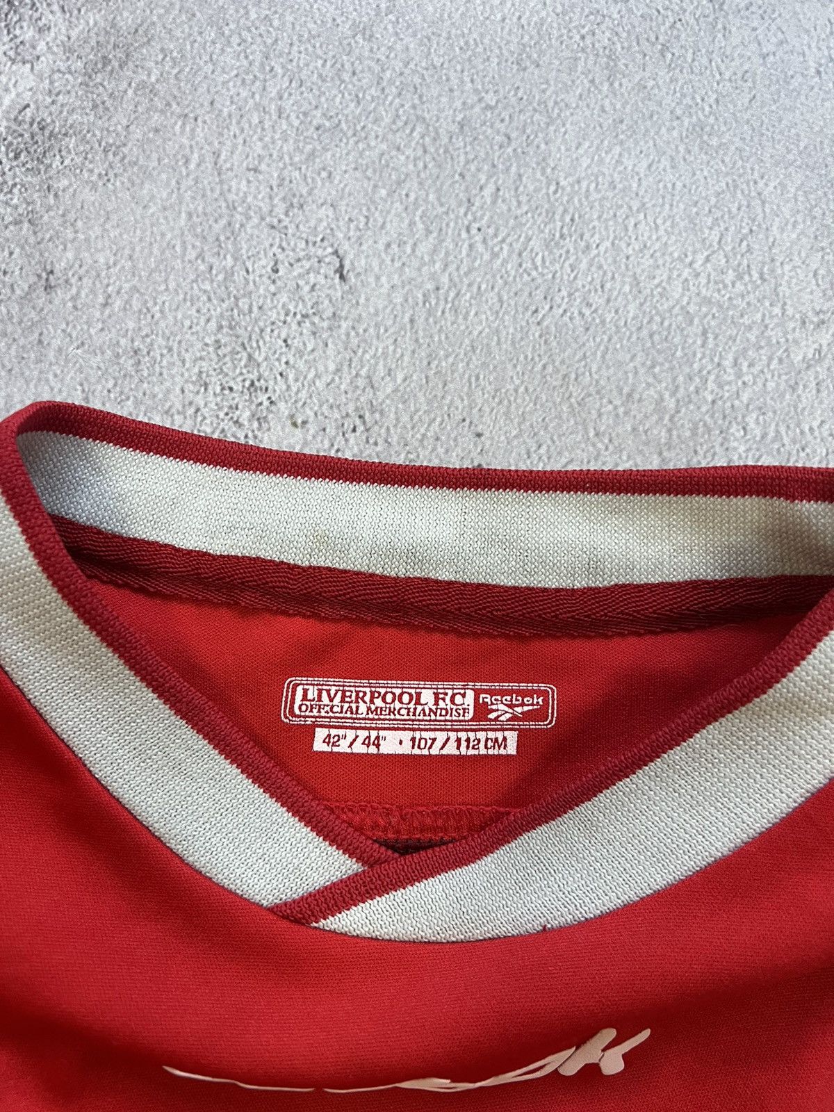 Vintage Vintage Reebok Liverpool 2002/04 home Football Jersey Size US L / EU 52-54 / 3 - 6 Thumbnail
