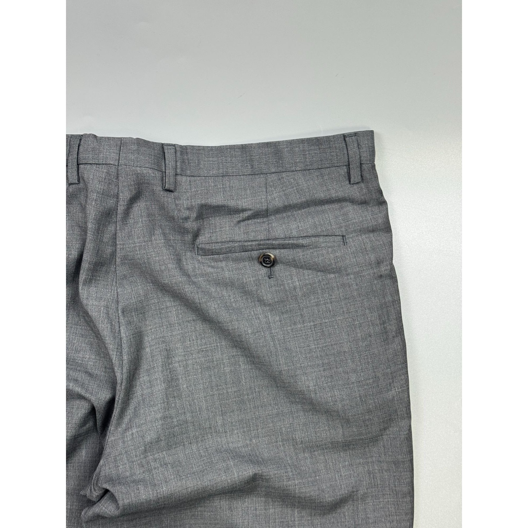 Hugo Boss Hugo Boss Mint Gray Wool Two Piece Suit (Y1274) Size 42R - 20 Thumbnail