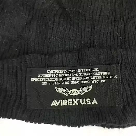 Avirex × Vintage Vintage Avirex USA Beanie Hat Size ONE SIZE - 5 Thumbnail