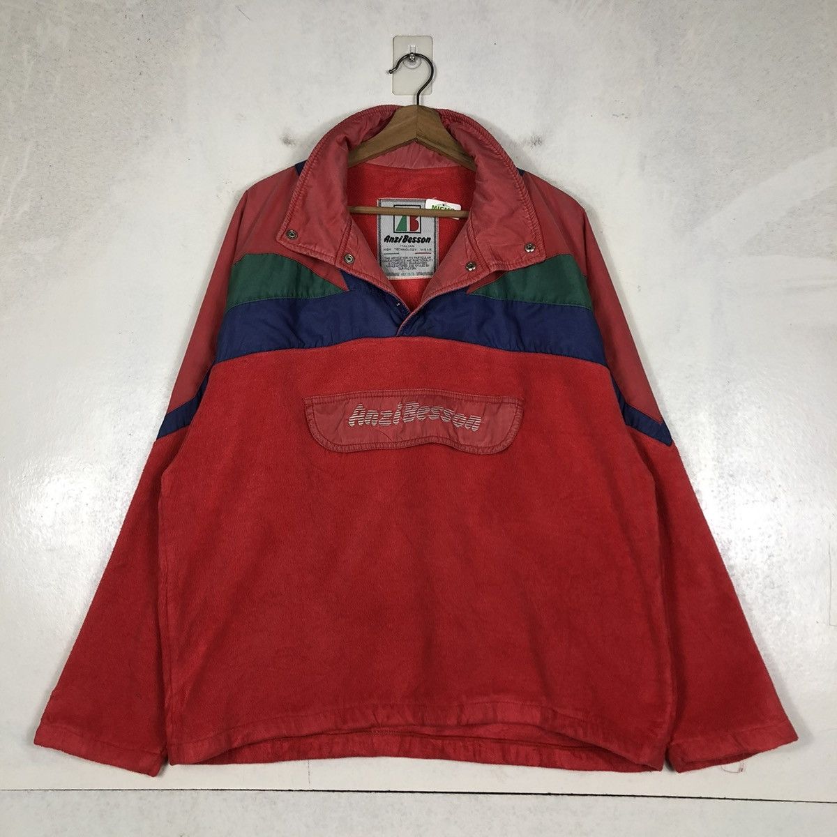 Japanese Brand 📌VINTAGE ANORAK JACKET BIG POCKET ANZI BESSON ISSEY MIYAKE Size US M / EU 48-50 / 2 - 12 Thumbnail