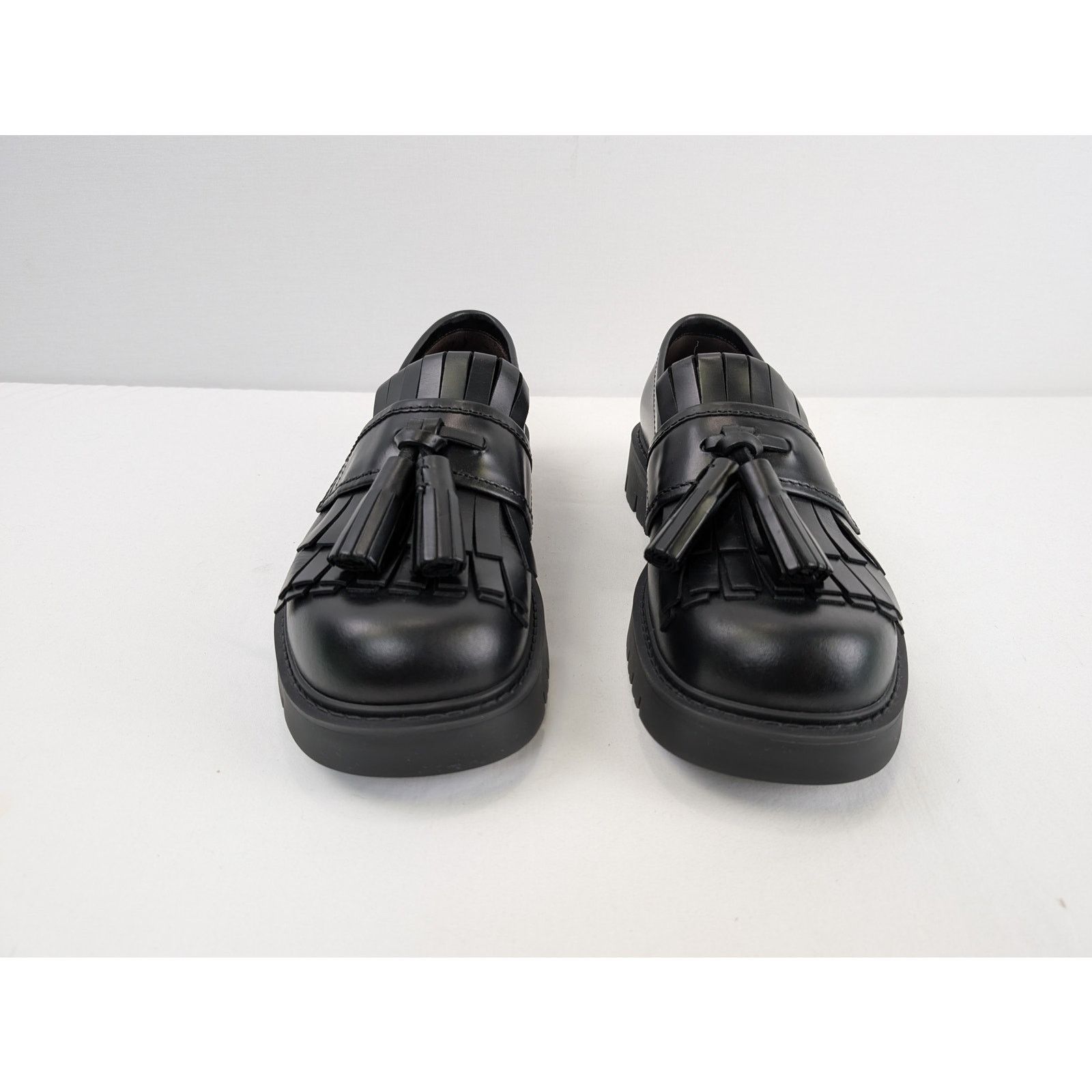 Bottega Veneta o1rshd1 Deep Calf Haddock Loafer Boots in Black Size US 10 / EU 43 - 10 Thumbnail