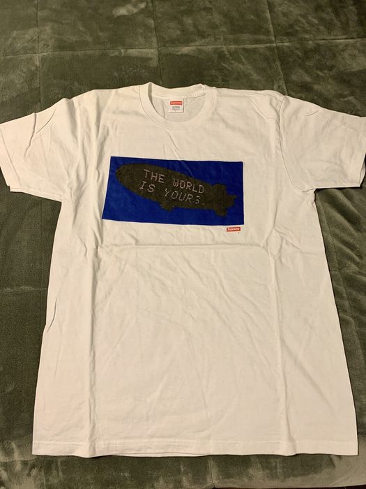 The world is store yours supreme tee