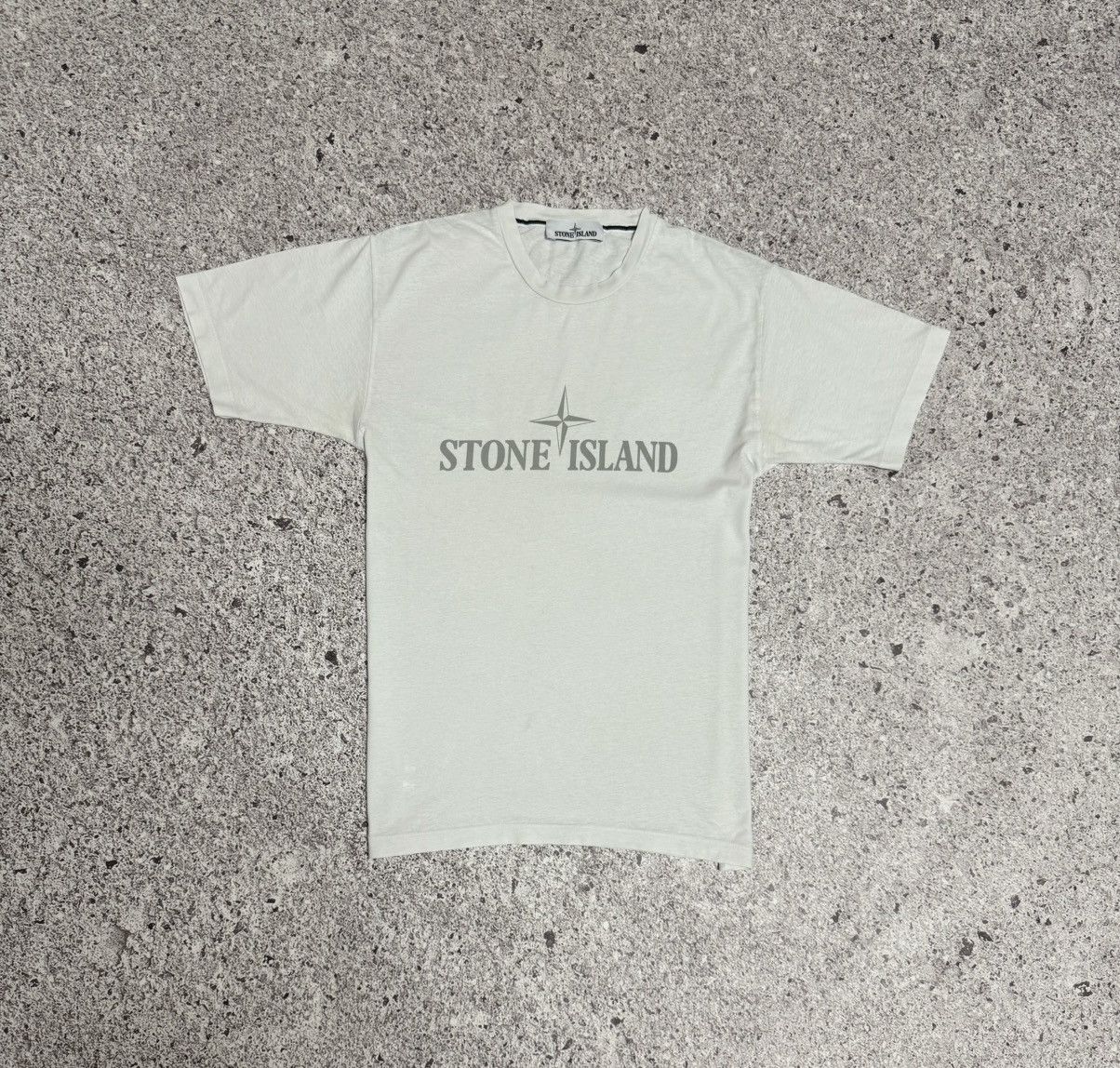 Designer Rare Luxury Stone Island Style Big Logo Casual T-Shirt Size US S / EU 44-46 / 1 - 3 Thumbnail