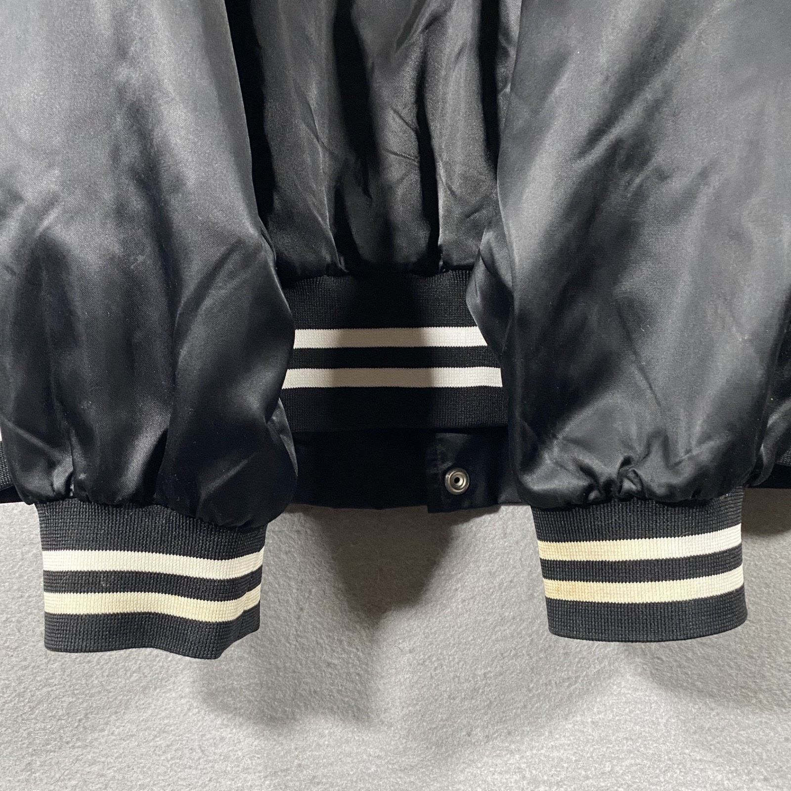 Auburn Sportswear Semper Fi The Few Proud Marines Blk Bomber Jacket Mens Large Size US L / EU 52-54 / 3 - 8 Thumbnail