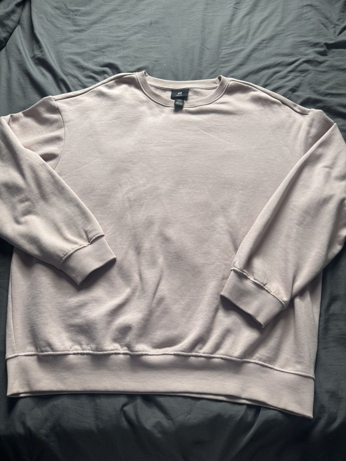 H&M H&M Loose Fit Crewneck Sweatshirt Dusty Rose Size US XL / EU 56 / 4 - 4 Thumbnail
