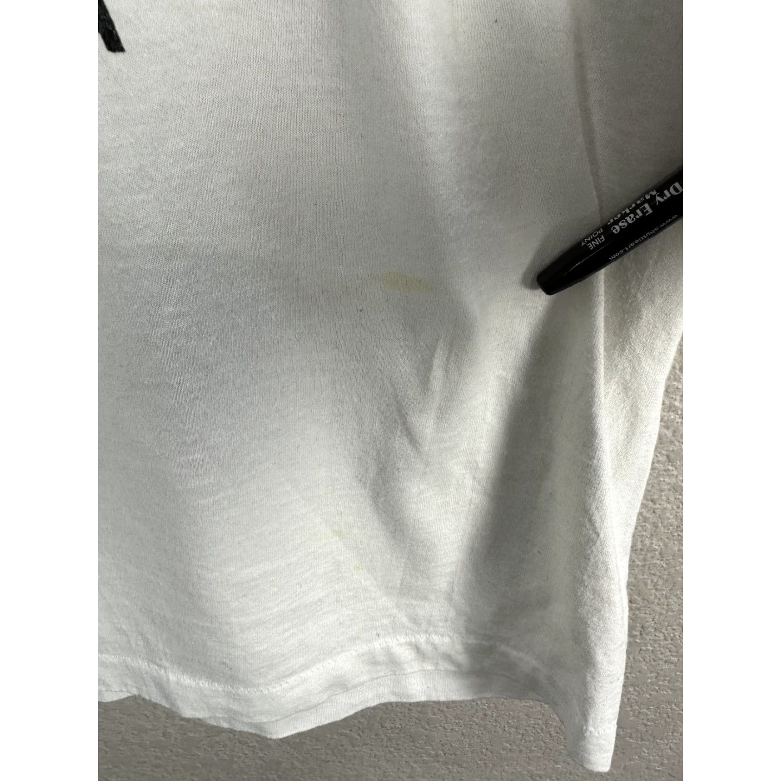 Vintage Vtg Screen Stars Operation Desert Storm Saudi Arabia Single Stitch T-Shirt Sz XL Shirt Mens White 90s Graphic Print Size US XL / EU 56 / 4 - 7 Thumbnail