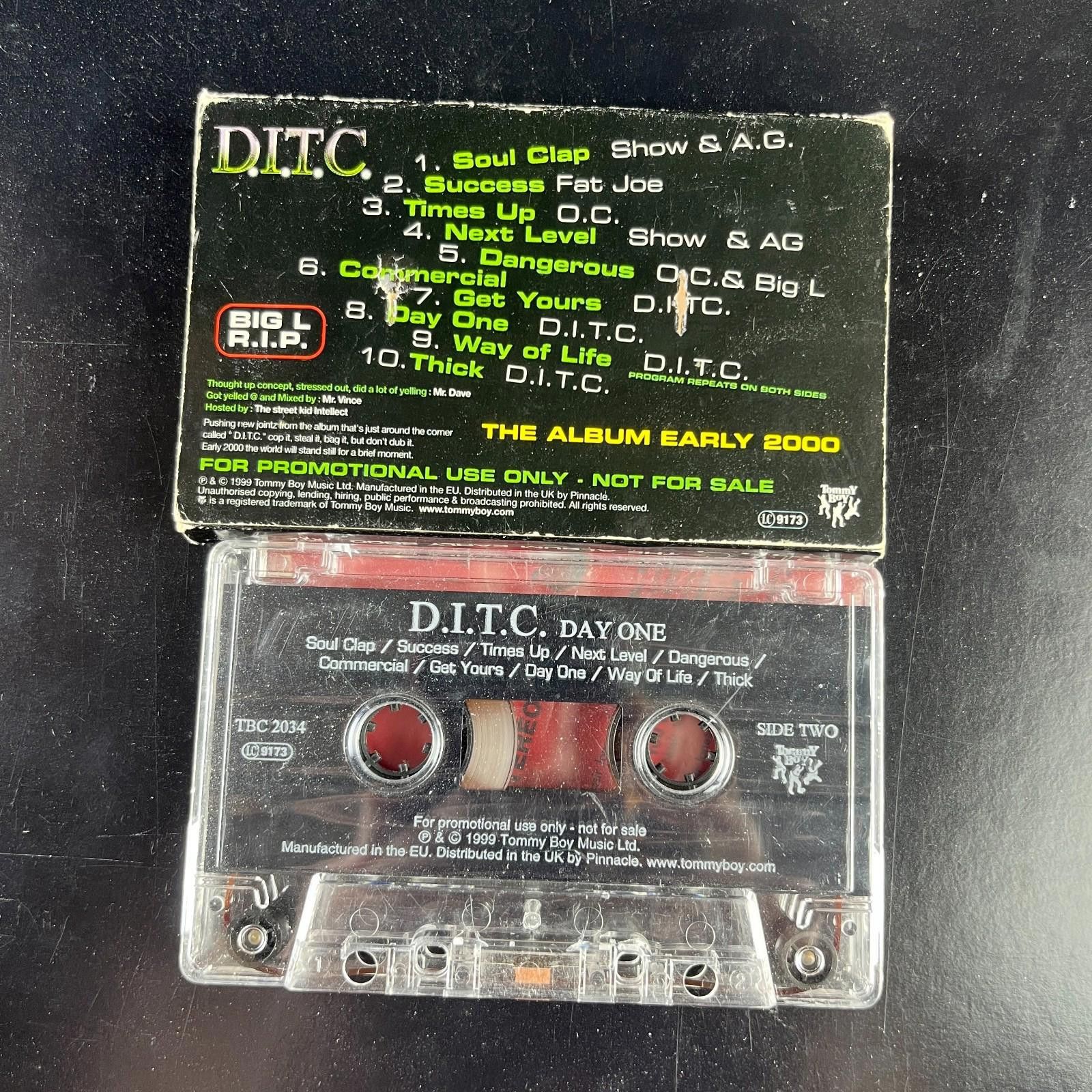 Other D.I.T.C. Diggin In The Crates 1999 Promo Cassette Big L Rare Size ONE SIZE - 2 Thumbnail