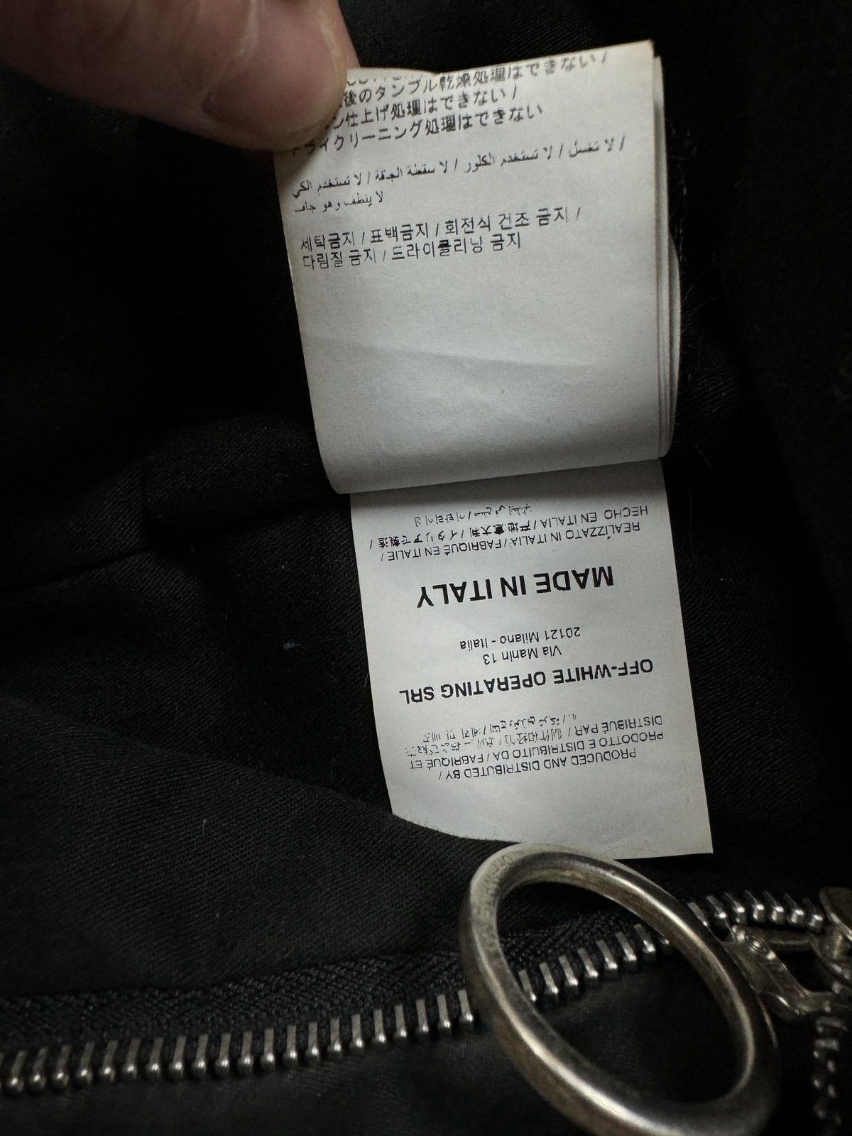 Off-White × Virgil Abloh Off-White backpack Virgil Abloh bag multi pocket Size ONE SIZE - 18 Thumbnail