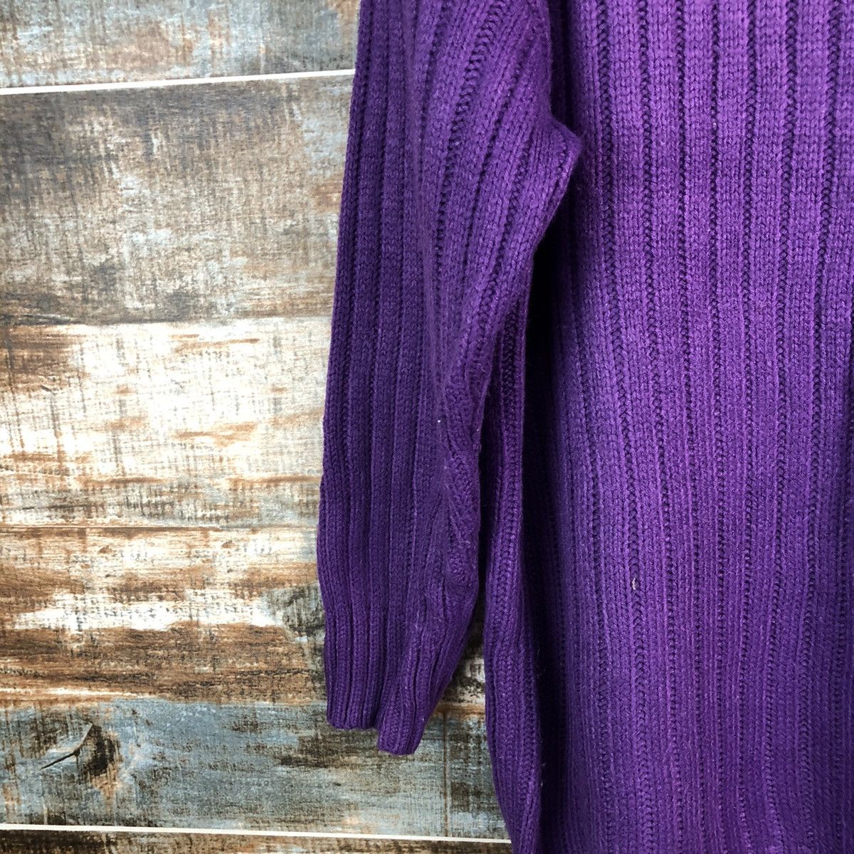 Homespun Knitwear × Japanese Brand Jovete Purple Knitwear #A1281 Size M / US 6-8 / IT 42-44 - 7 Thumbnail