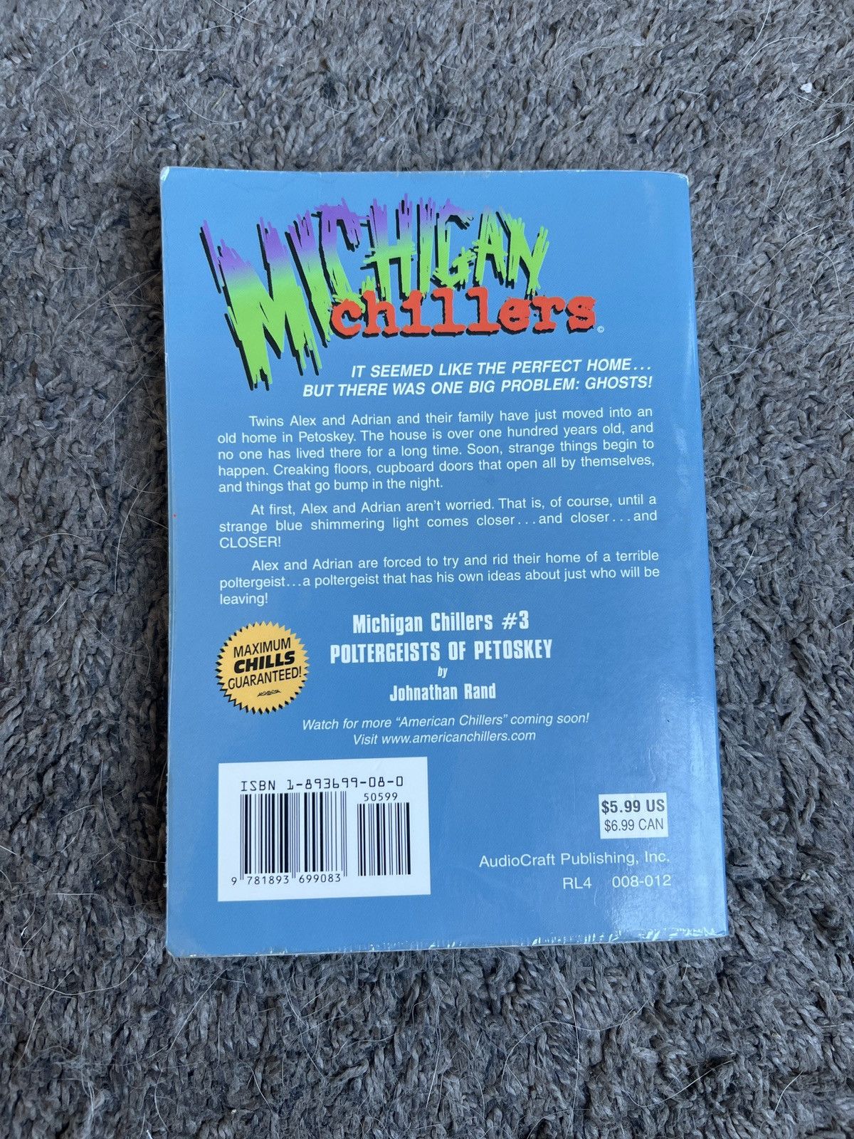 Vintage 2003 Michigan Chillers #3: Poltergeists Of Petoskey (Signed) Size ONE SIZE - 2 Thumbnail