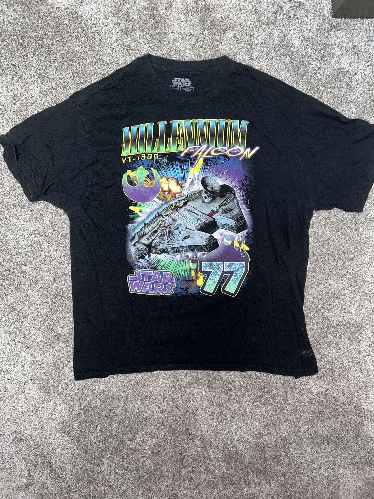 Star Wars Millennium Falcon Star Wars T-shirt Size US XXL / EU 58 / 5 - 1 Thumbnail