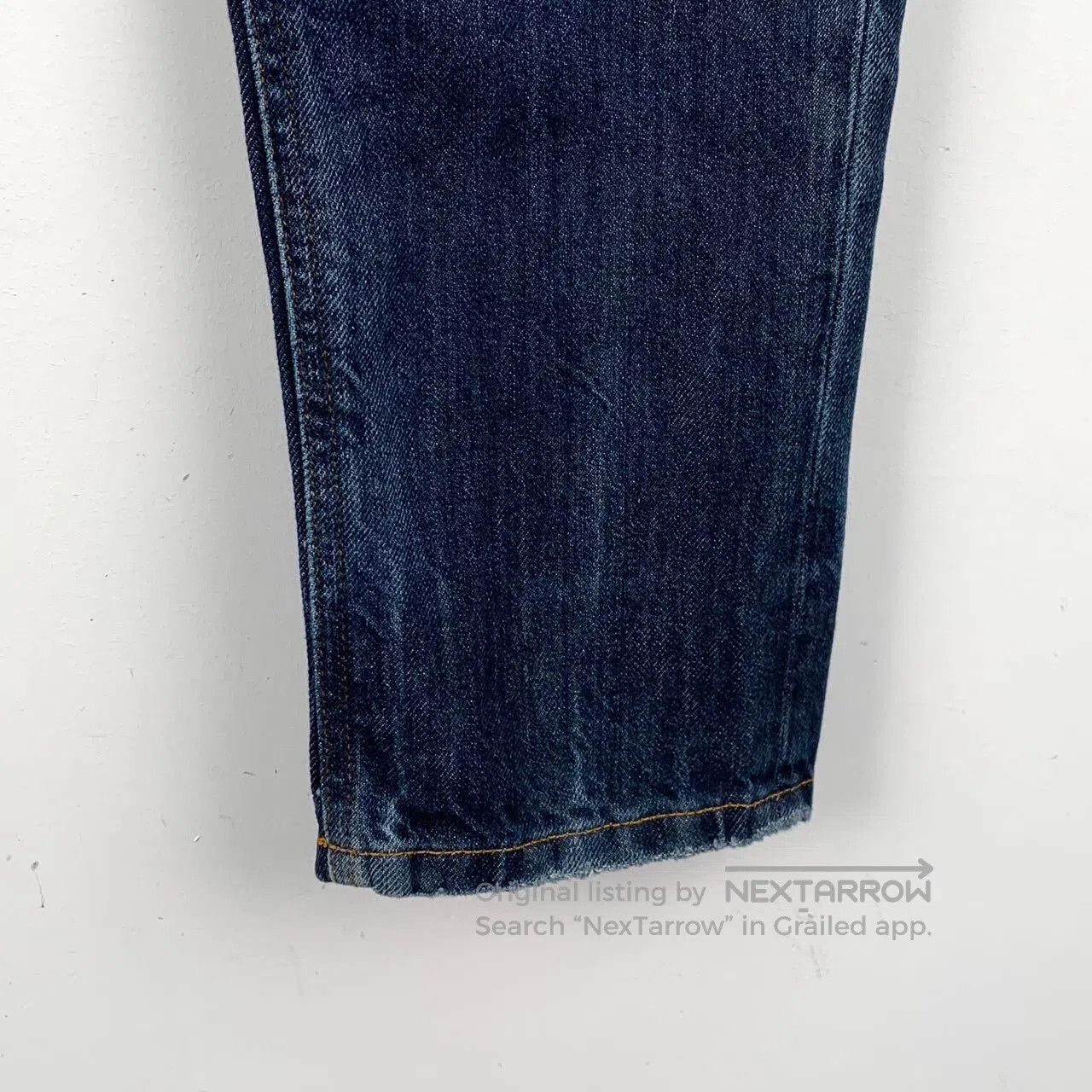 Dolce & Gabbana Dolce Gabbana Dark Blue Washed Destroyed Design Casual Den Size US 34 / EU 50 - 4 Thumbnail