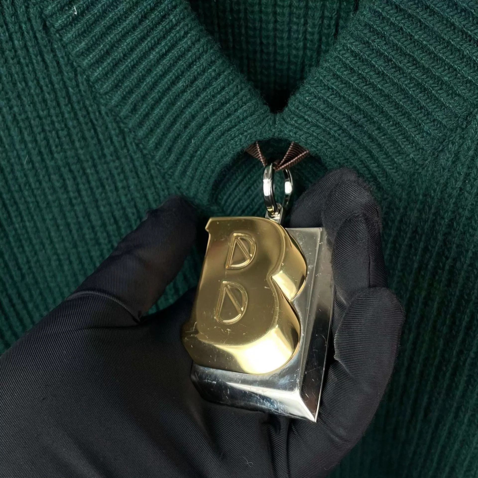 Burberry Burberry green XS sweater Size US XS / EU 42 / 0 - 3 Thumbnail