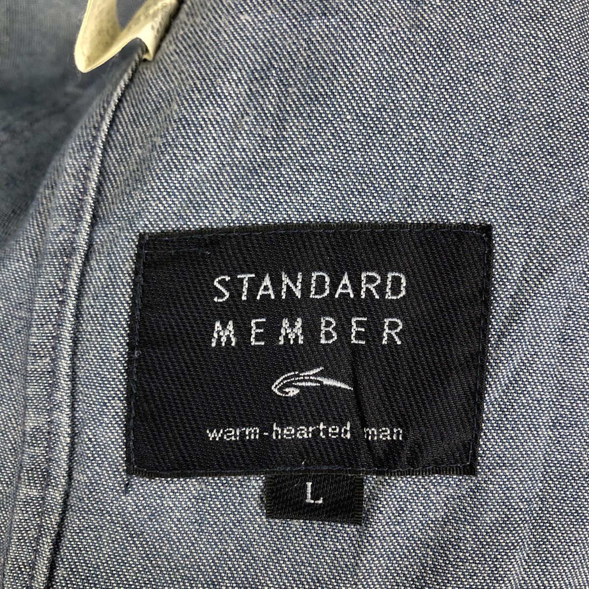 Issey Miyake 🔥Denim Chore Work Jacket Warm Hearted Man Issey Miyake Size US L / EU 52-54 / 3 - 13 Thumbnail