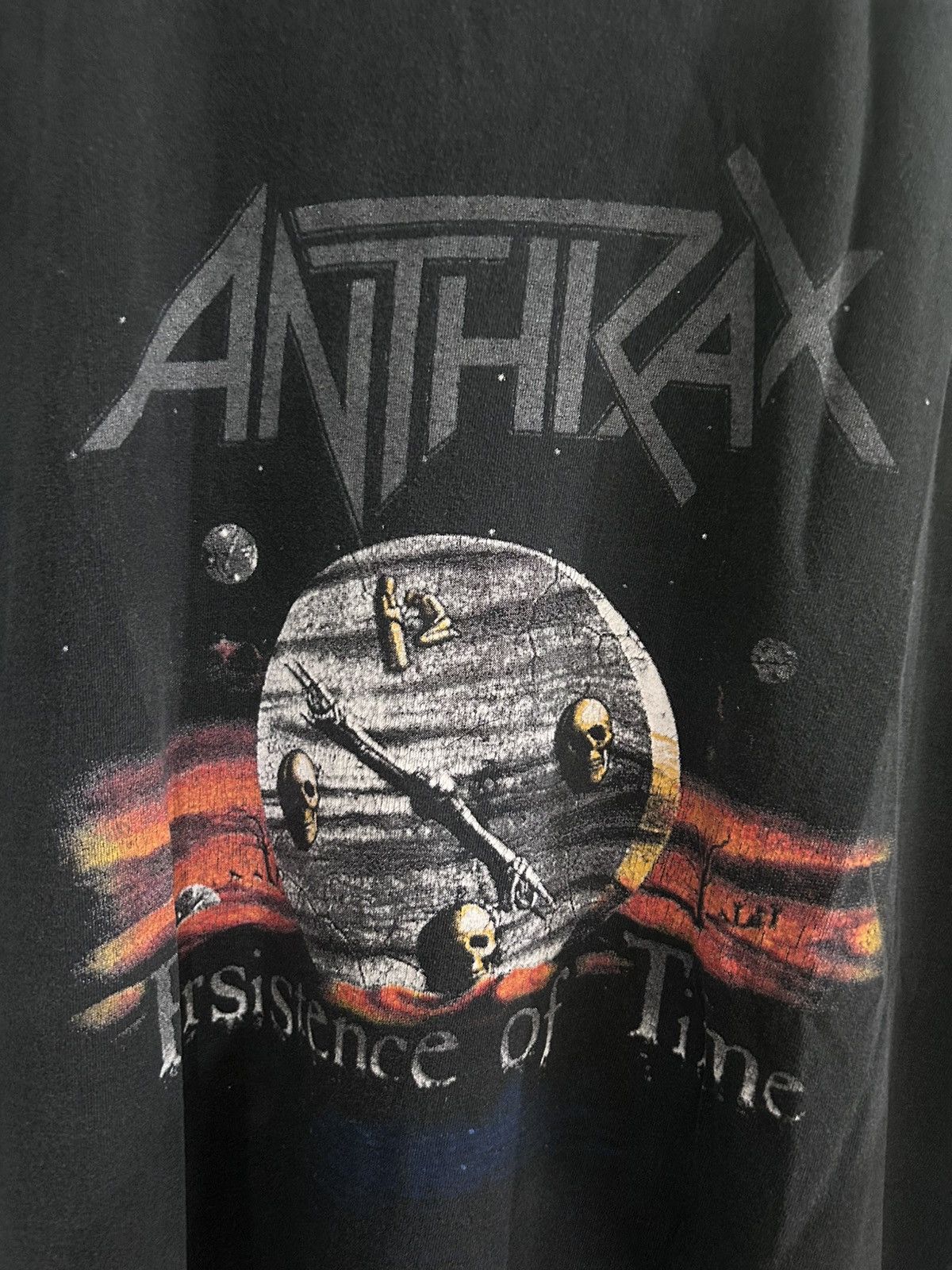 Vintage Anthrax Persistence of Time Size US L / EU 52-54 / 3 - 3 Thumbnail