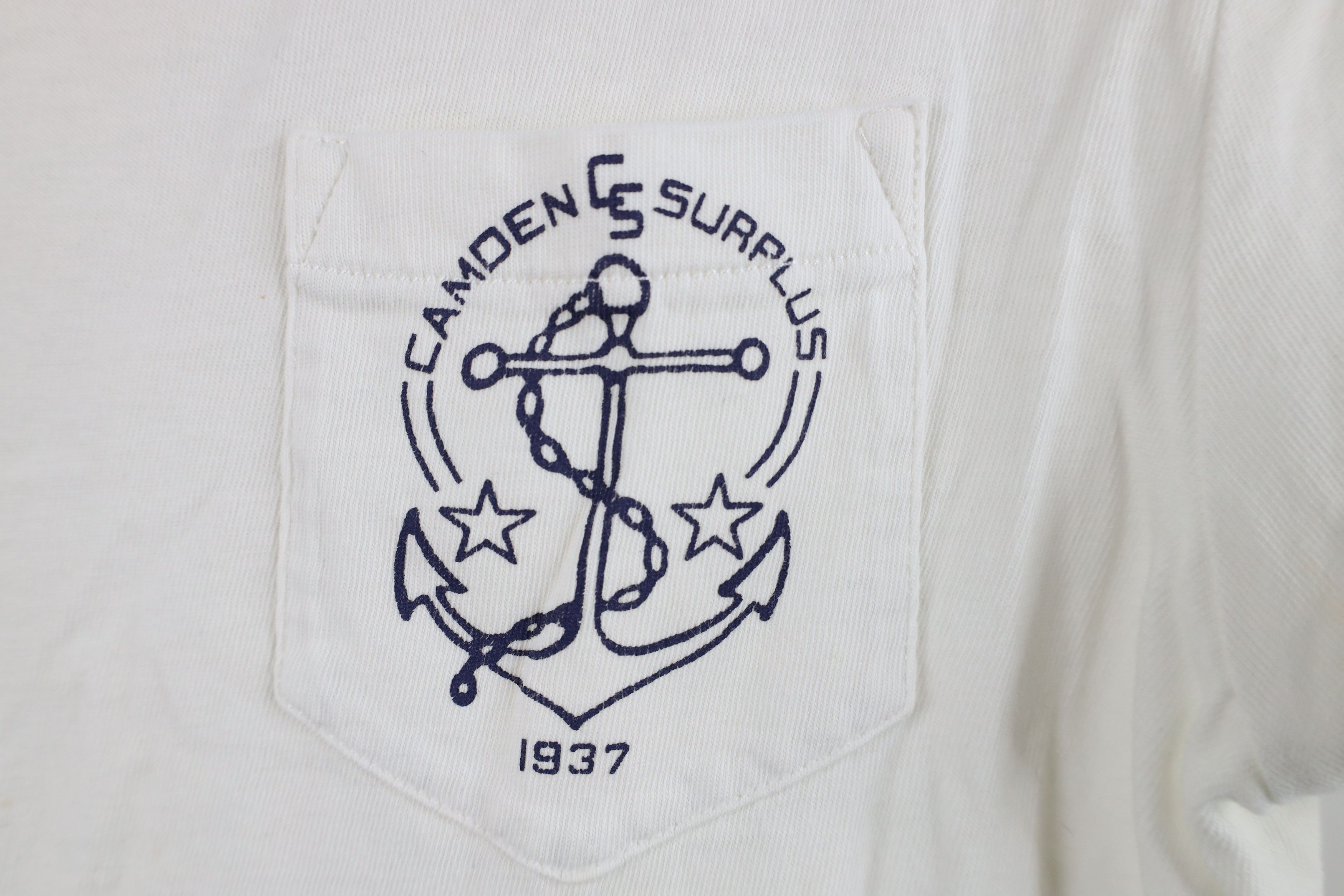 Wallace & Barnes Wallace & Barnes Camden Surplus Boat Anchor Pocket T-Shirt Size US XS / EU 42 / 0 - 4 Thumbnail