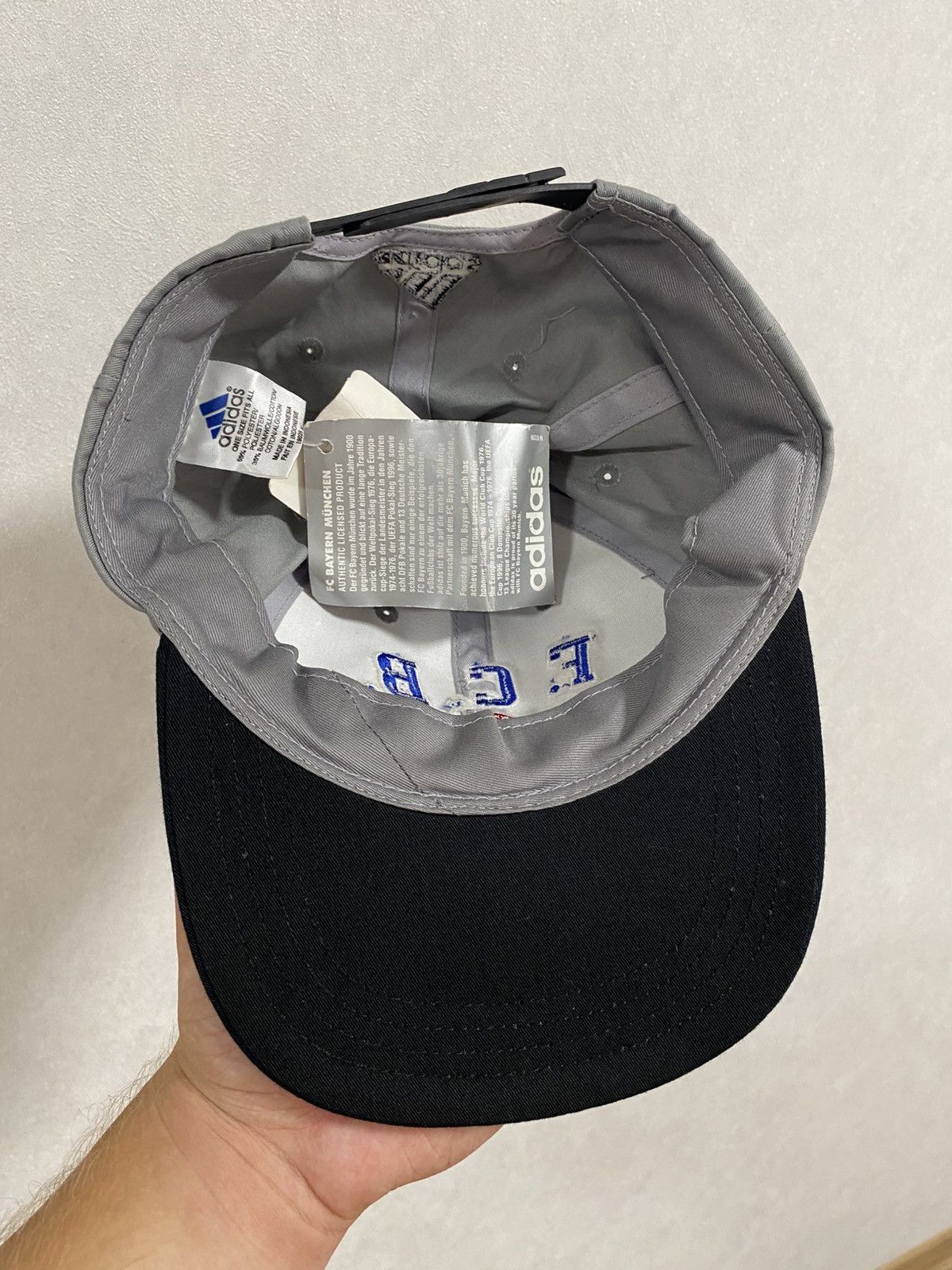 Adidas Adidas Bayern Munich Vintage Cap NWT 90’s Y2K F.C.B. Size ONE SIZE - 7 Thumbnail