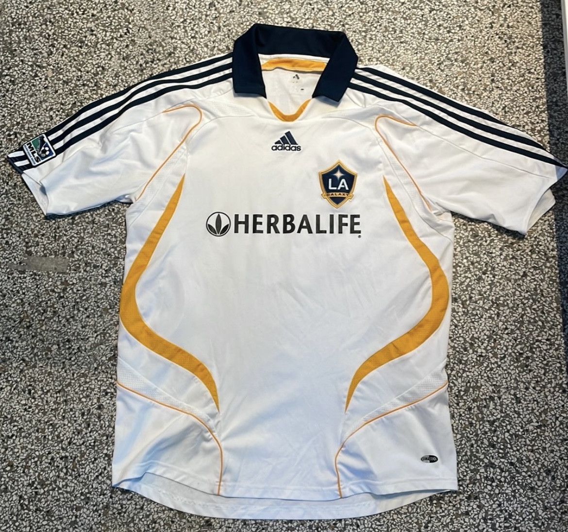 Adidas Adidas LA Galaxy Beckham #23 Jersey 2007/08 – Vintage MLS Size US XL / EU 56 / 4 - 1 Thumbnail
