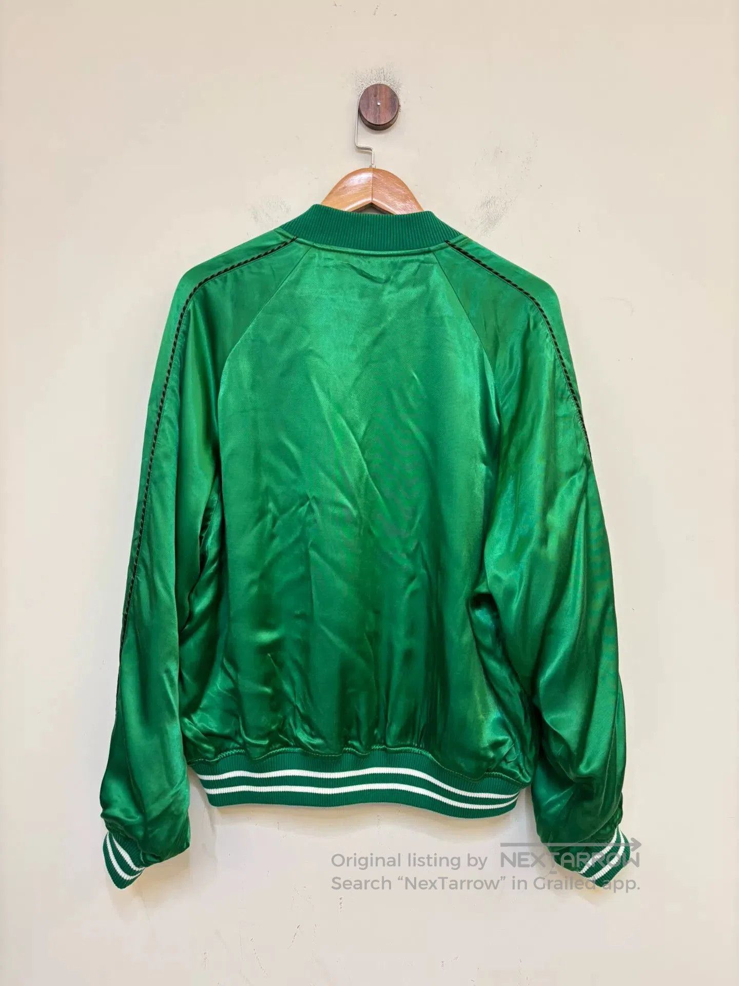 Beams Plus Beams Satin Baseball Jacket. Size US L / EU 52-54 / 3 - 8 Thumbnail